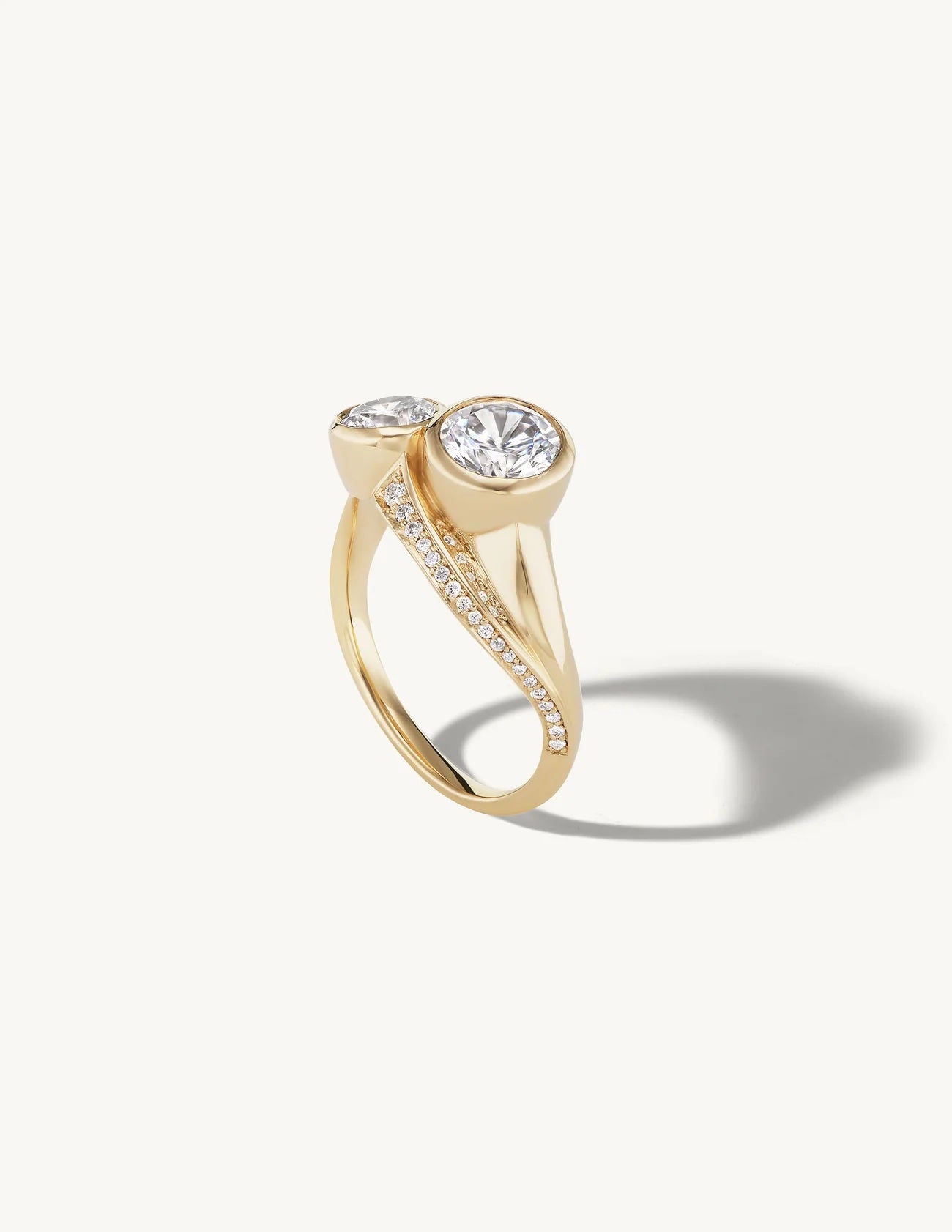 Twisting Moi et Toi Engagement Try-On Ring
