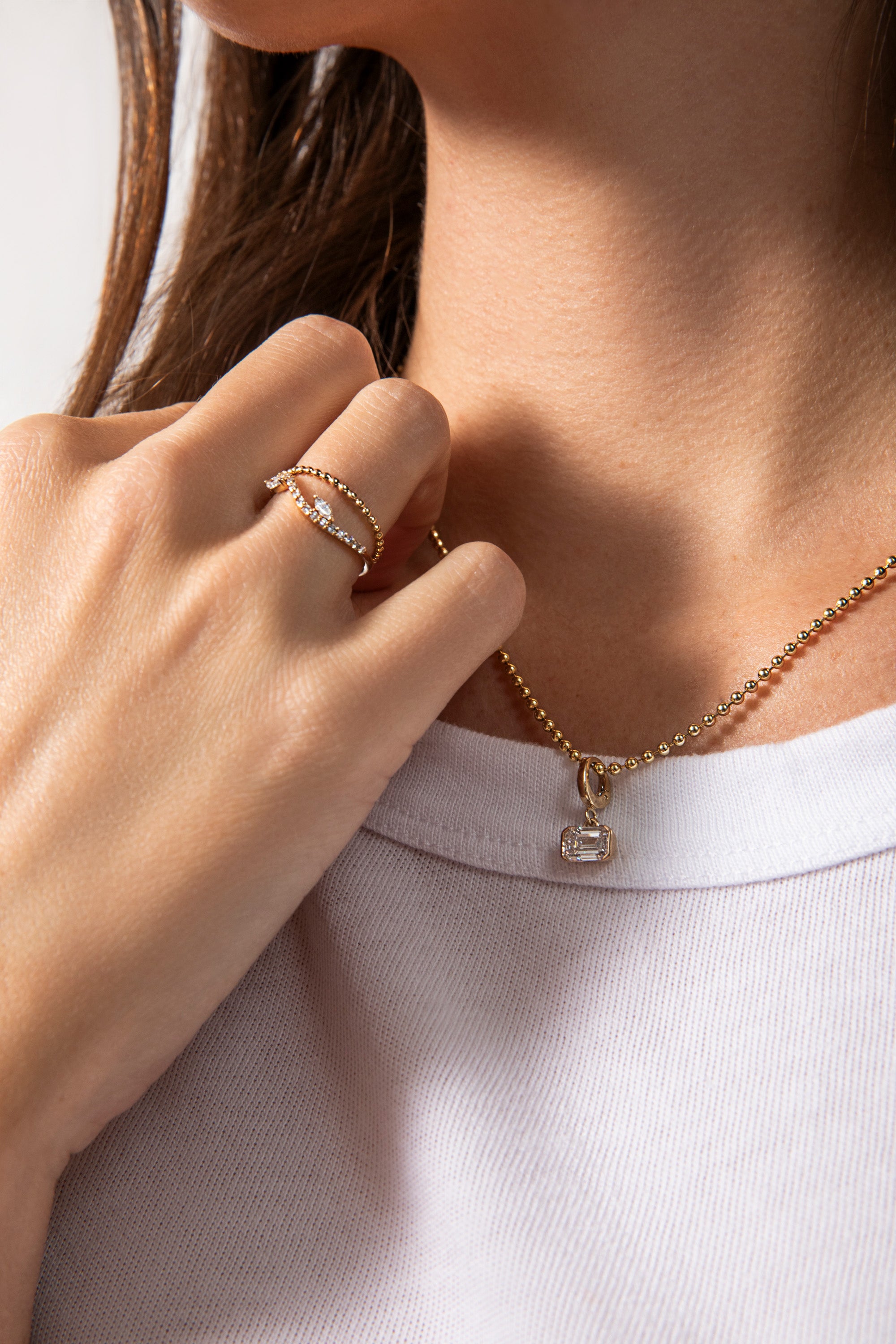 Emerald Sunrise Charm