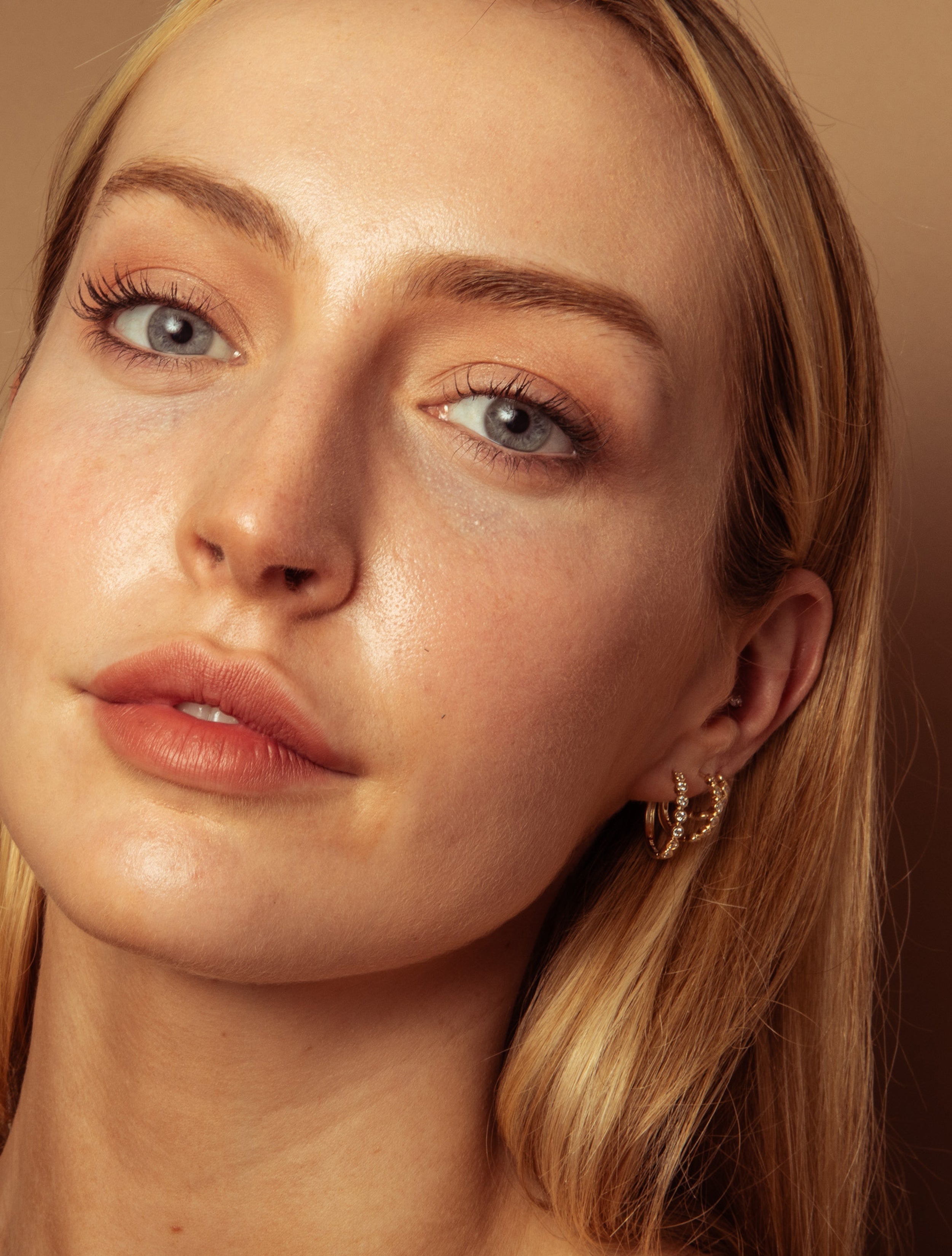 15mm Diamond Bezel Hoops