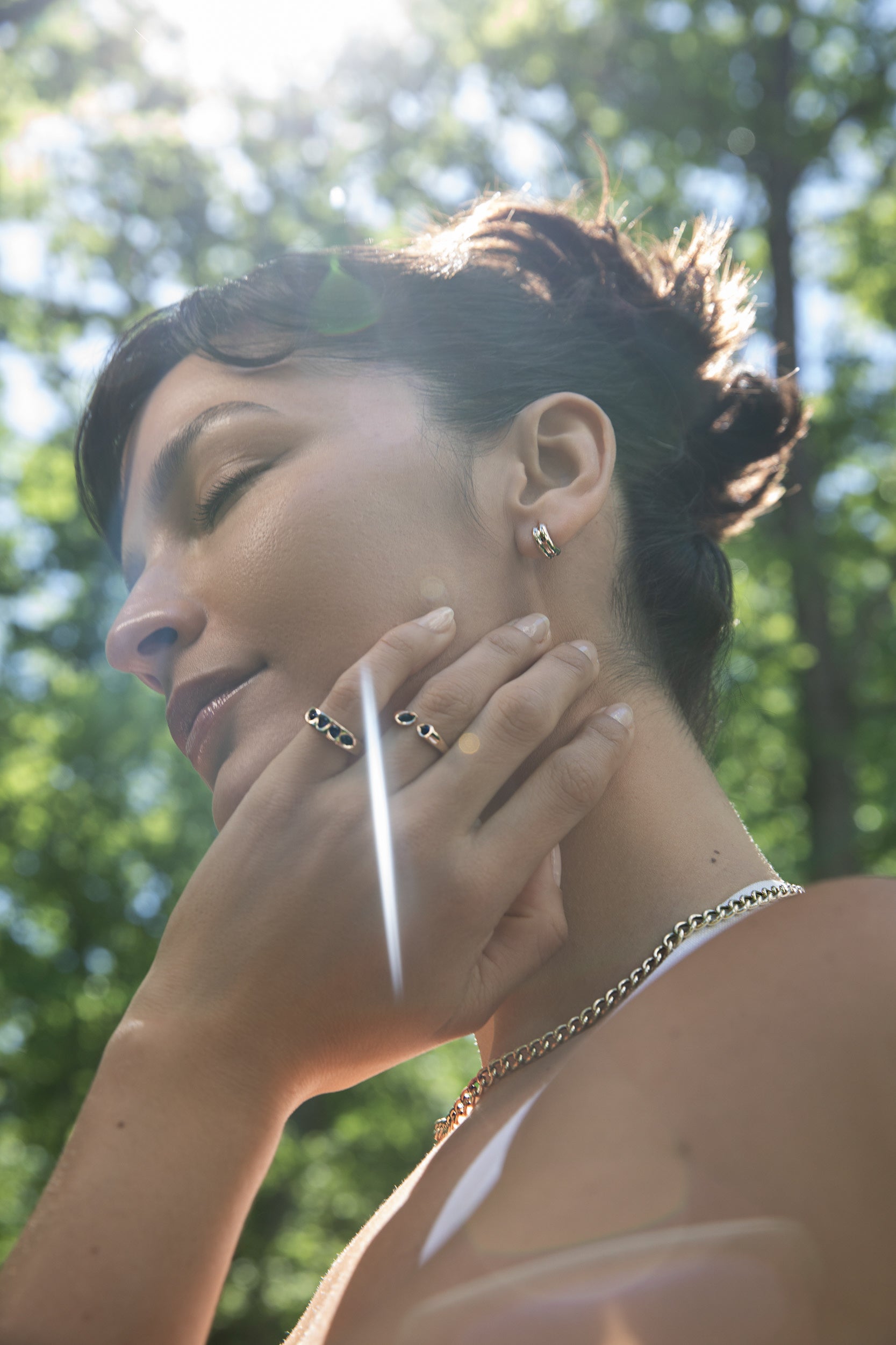 Elongated Cuban Chain Necklace