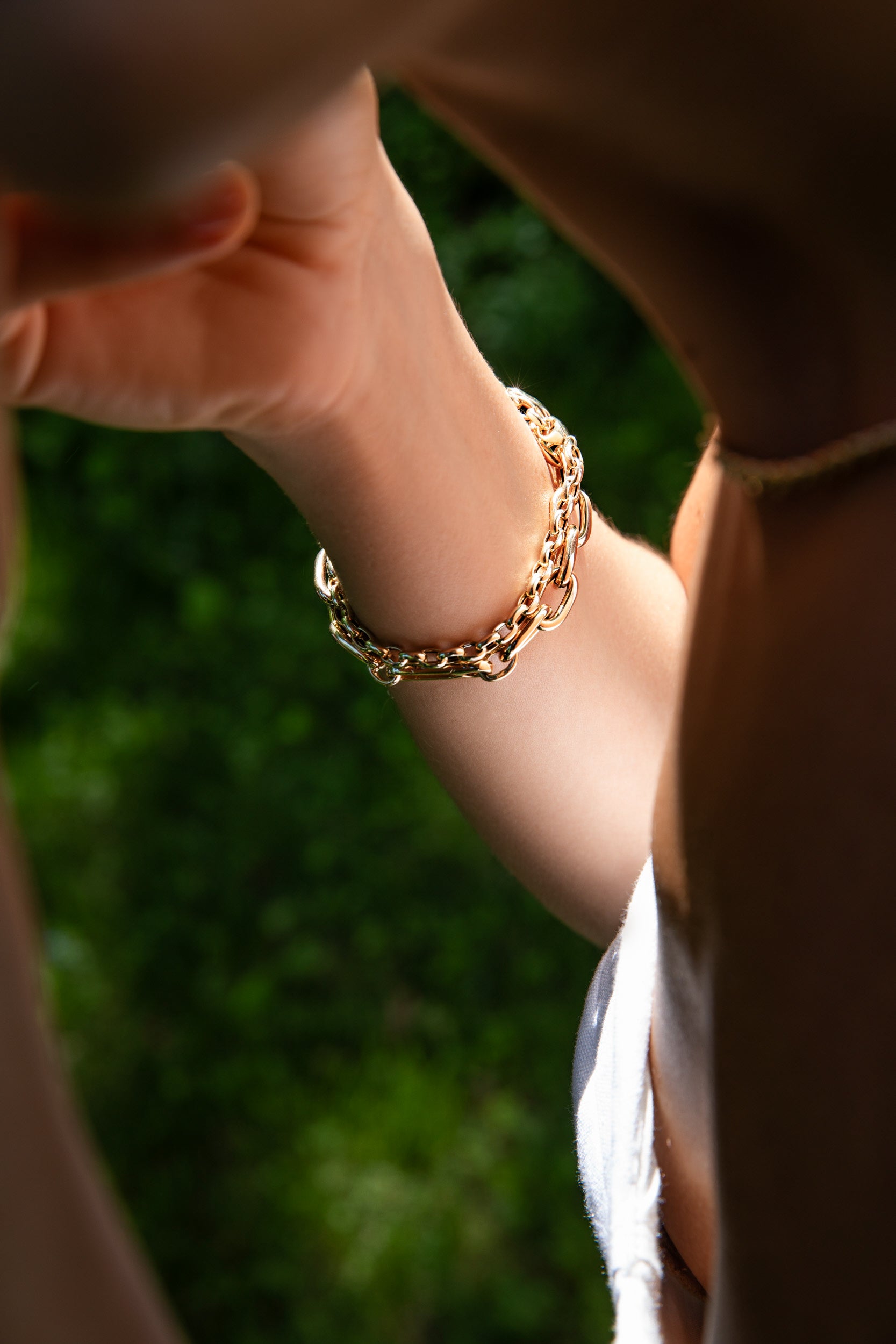 Chunky Rolo Chain Bracelet