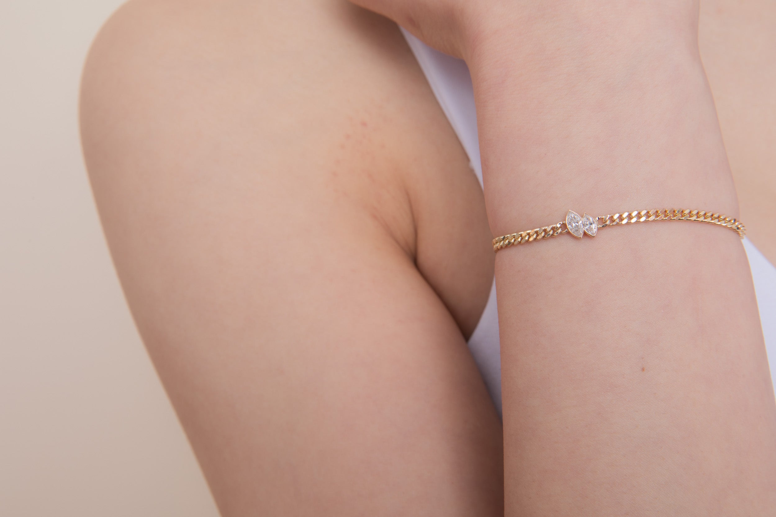 Duet Marquise Bracelet