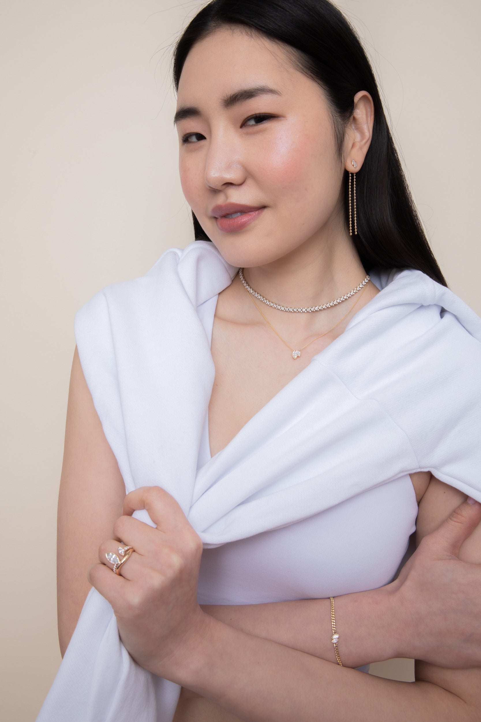 Solo Marquise Engagement Try-on Ring