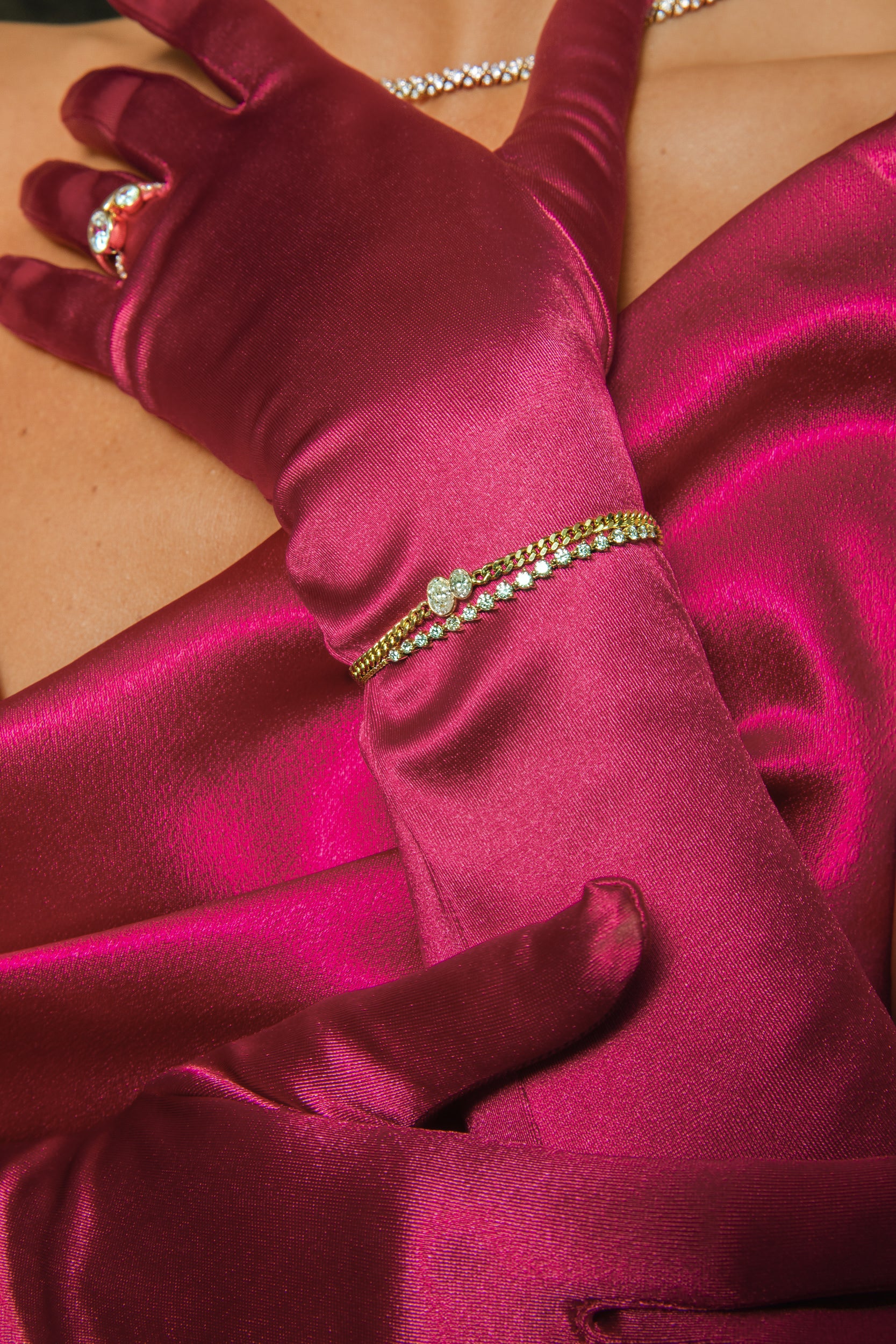 Duet Oval Bracelet