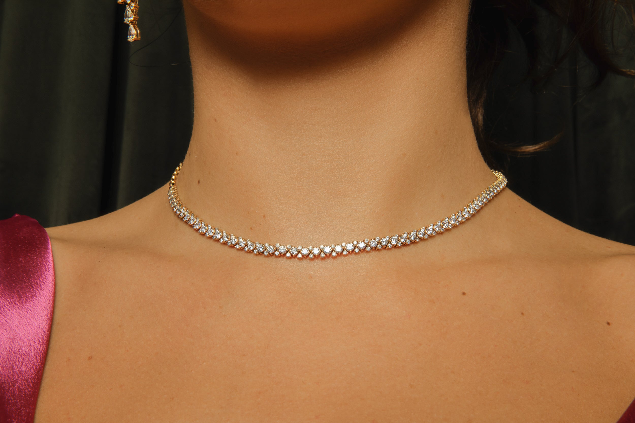 Petal Tennis Choker