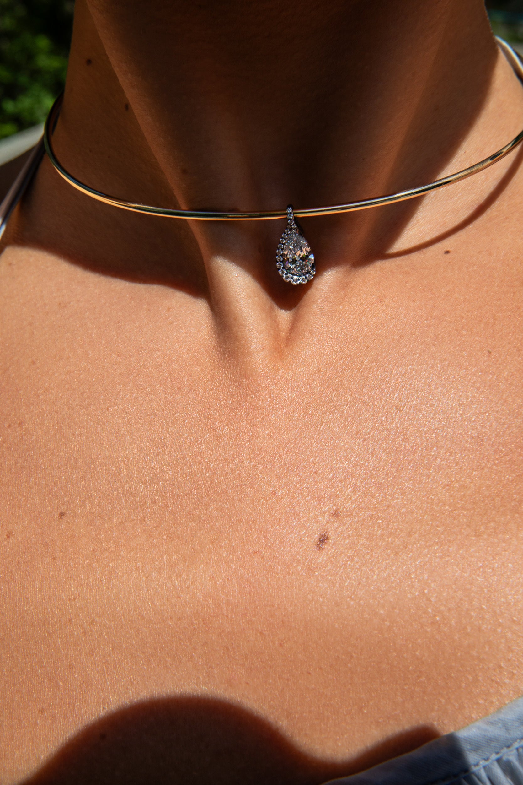 Gold Wire Choker