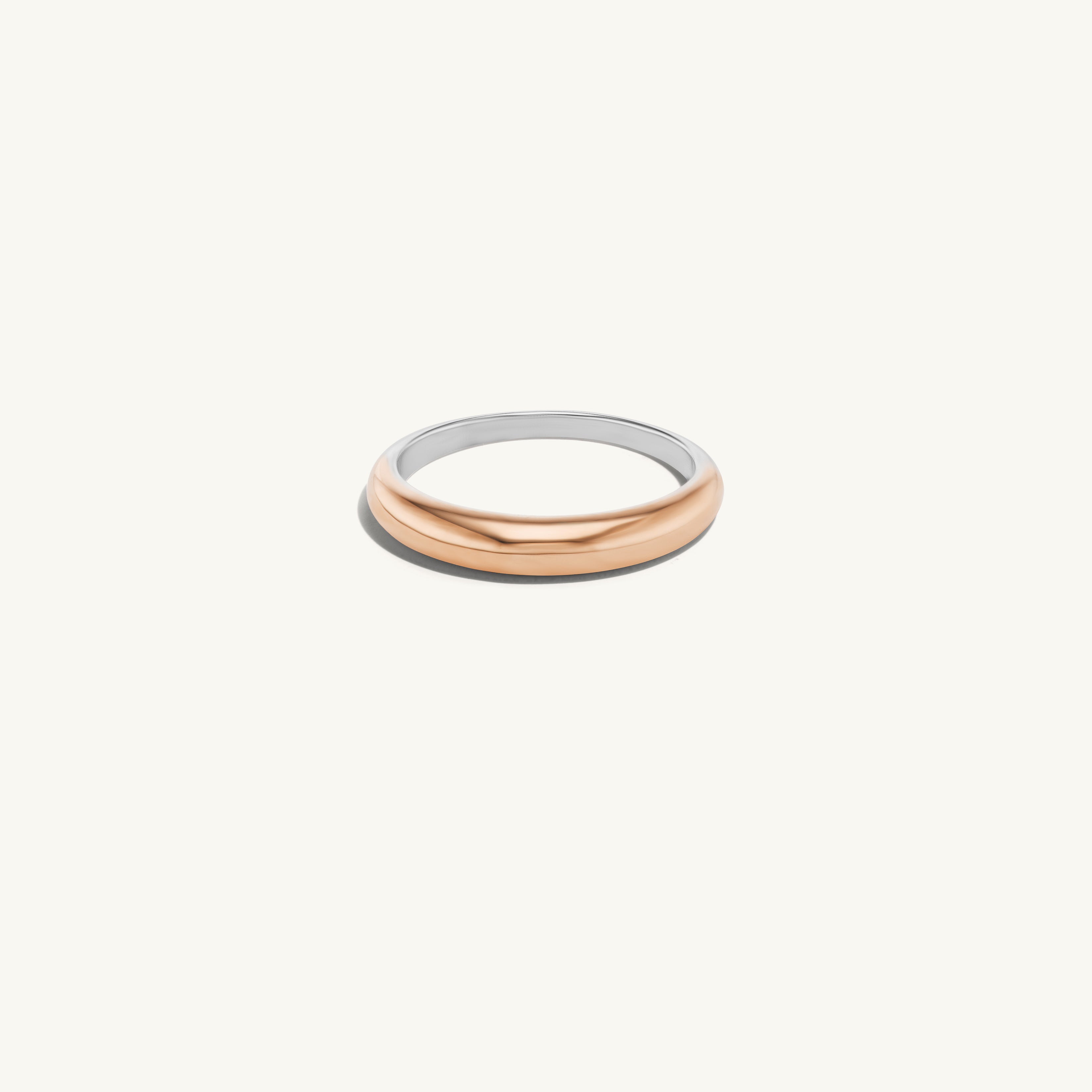 Thin Gold Tapered Band