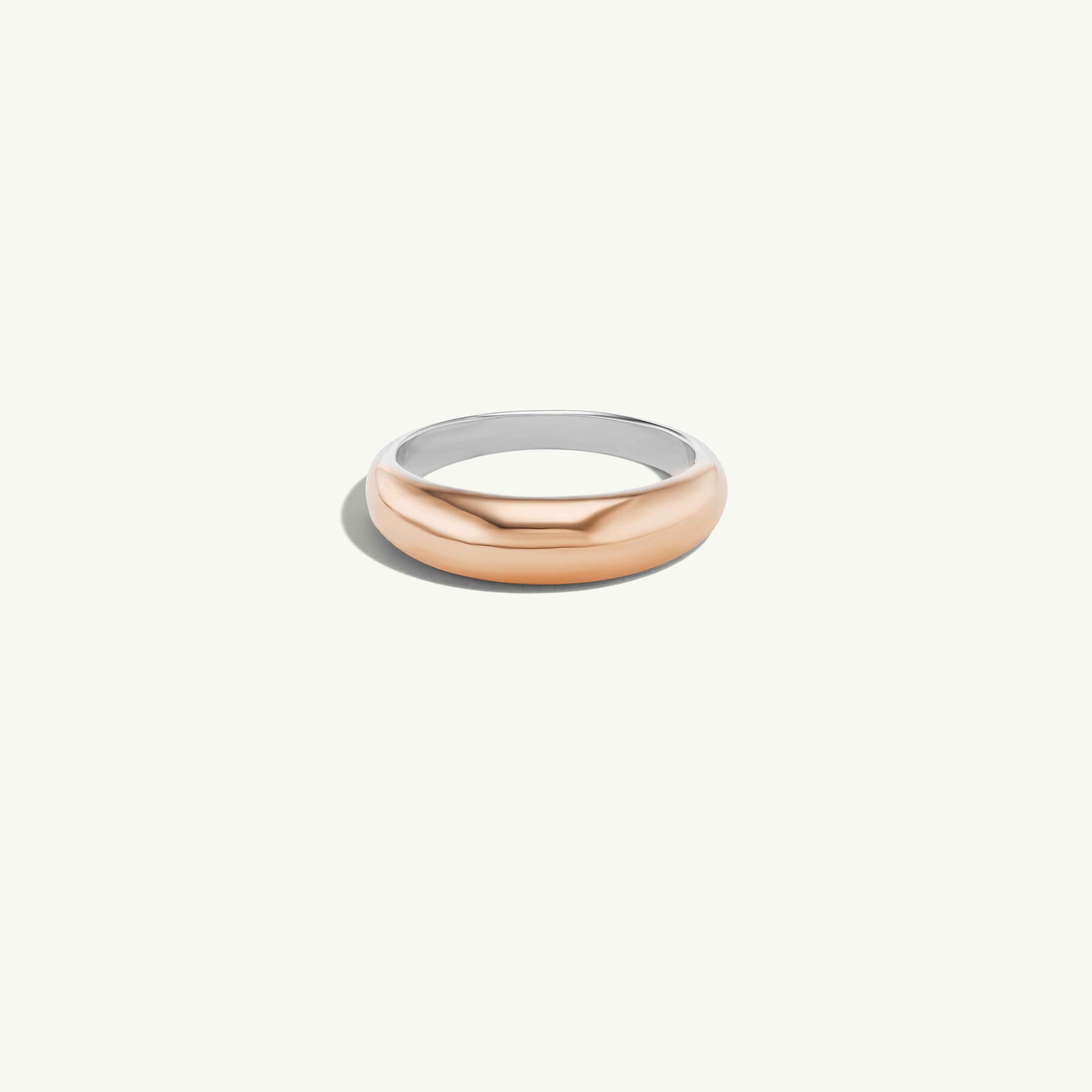 Thick Gold Tapered Band