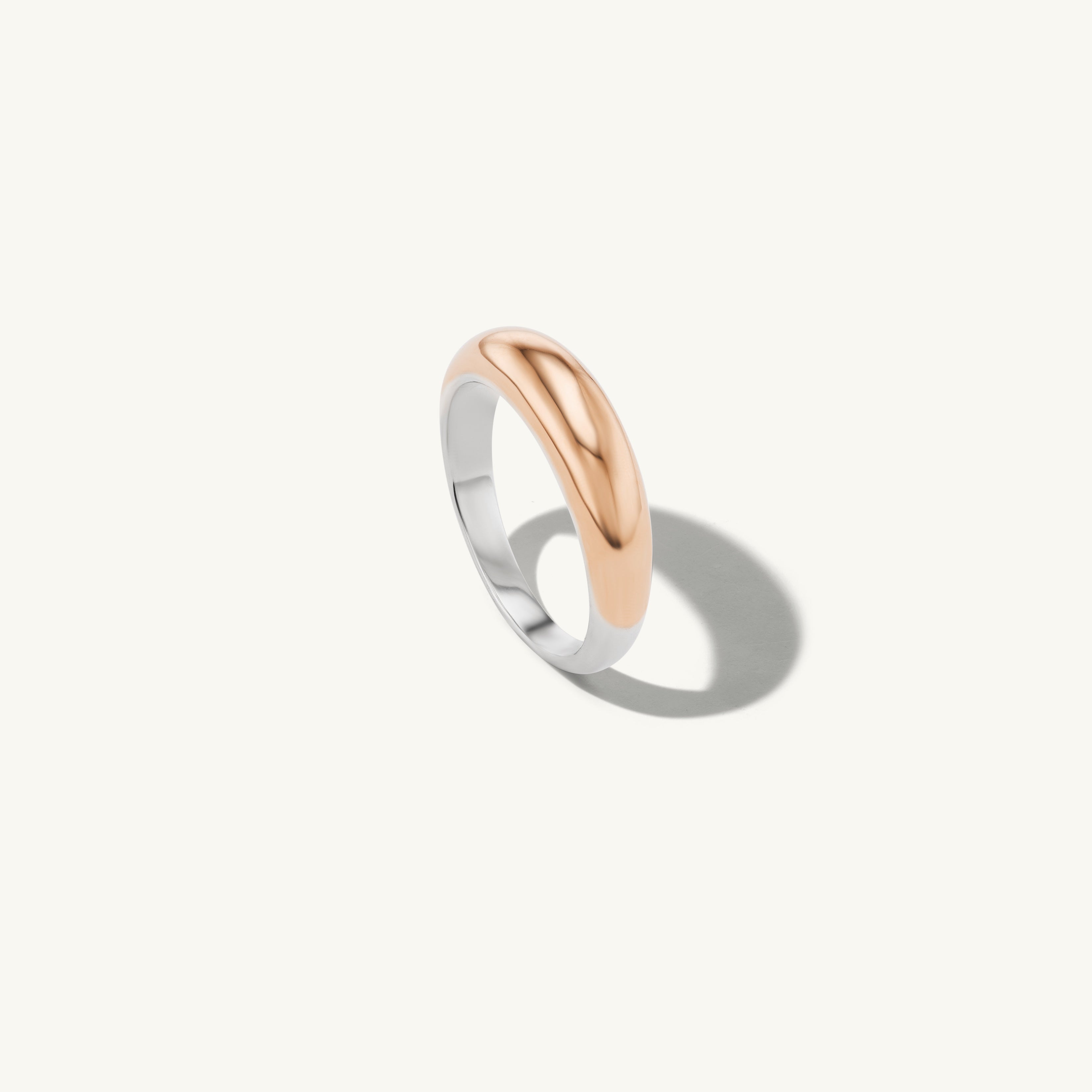 Thick Gold Tapered Band