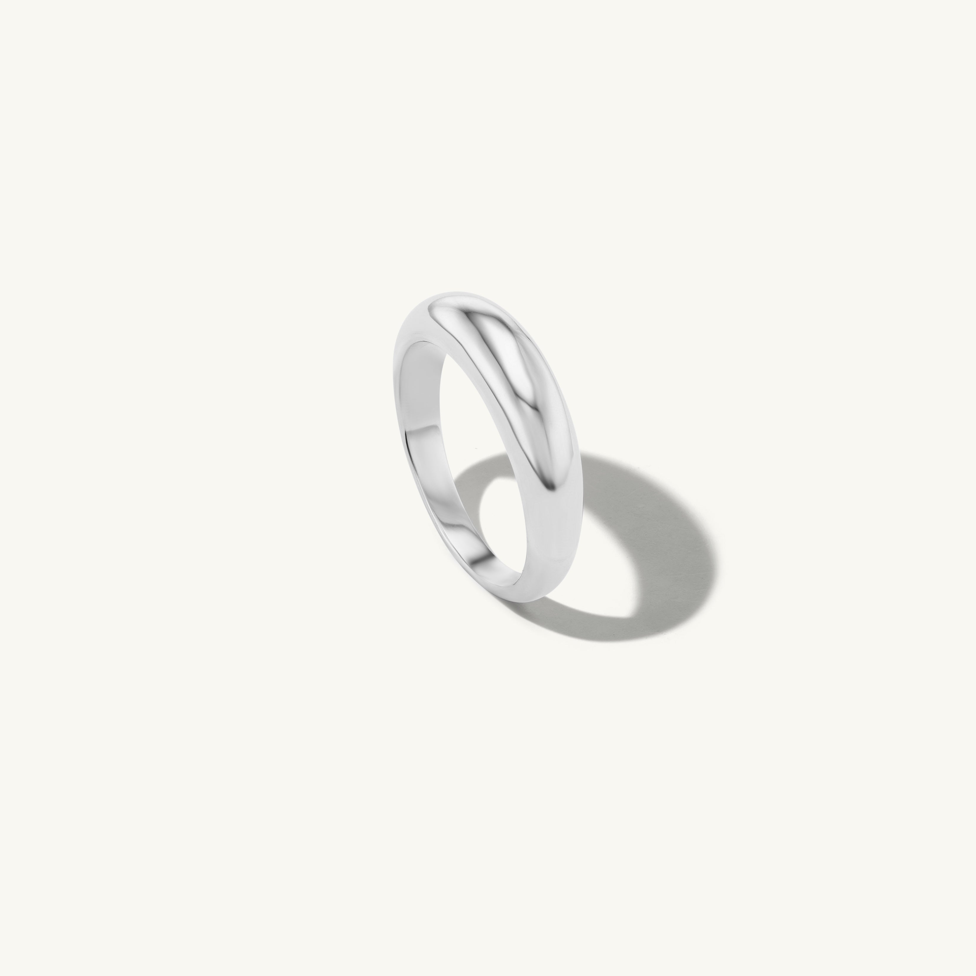 Thick Gold Tapered Band