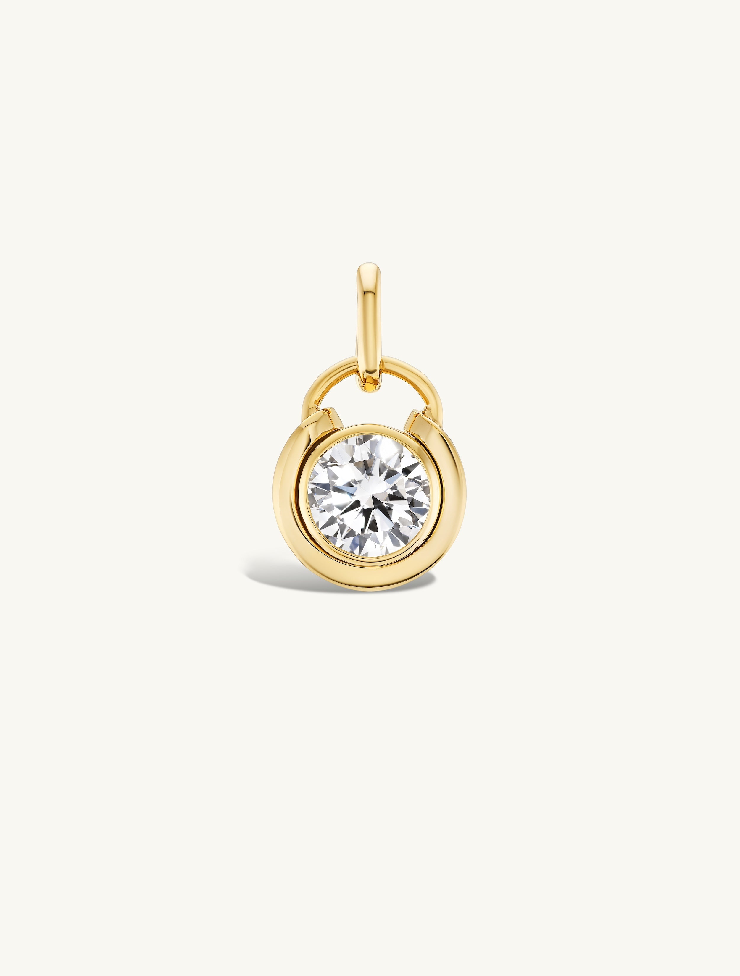 Medium Timekeeper Birthstone Pendant