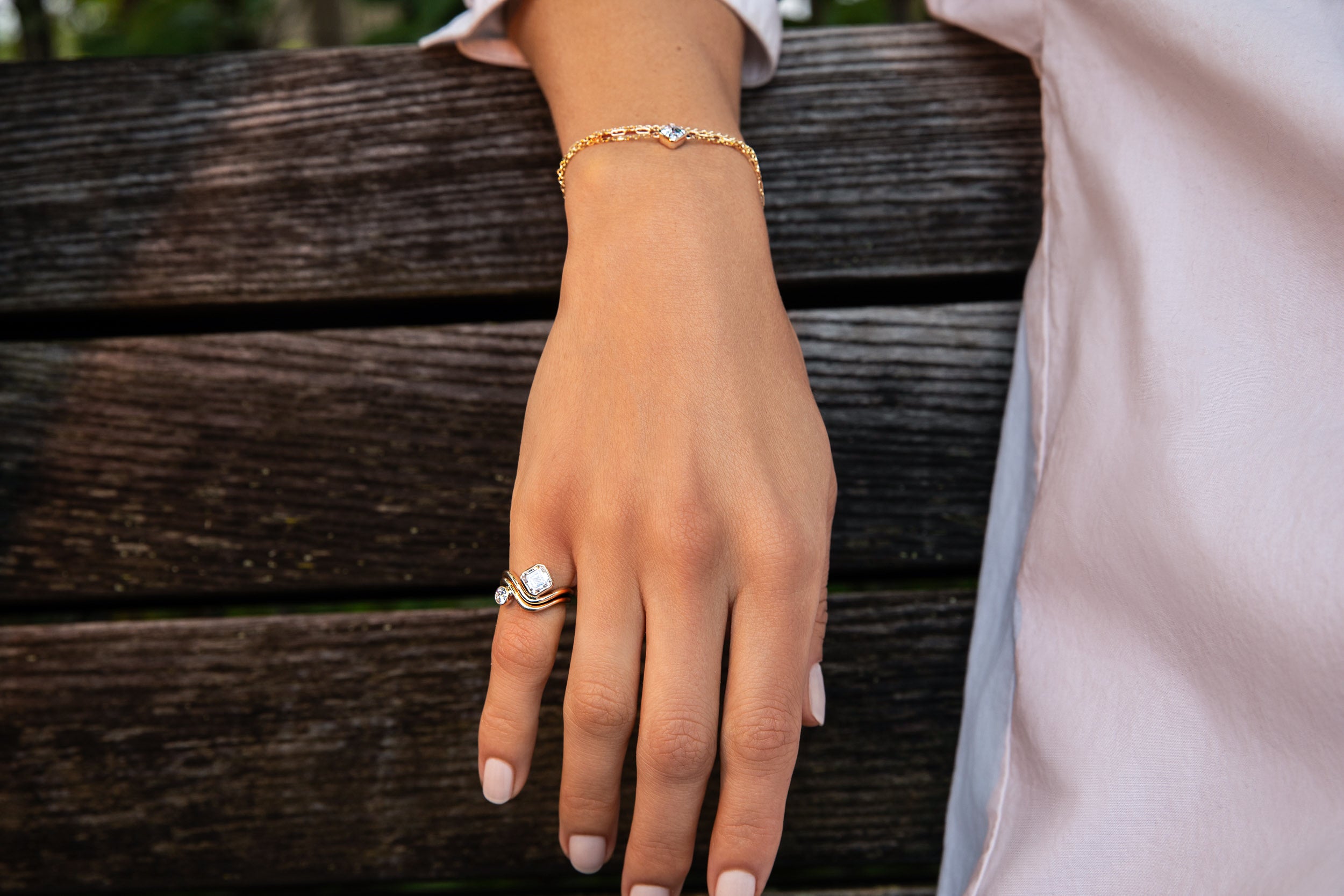Small Round Trace Ring