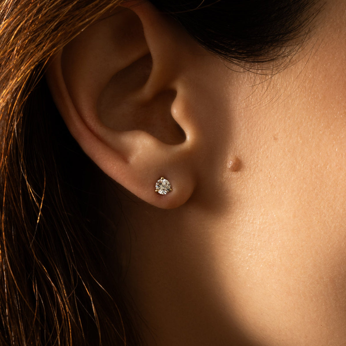 Diamond Studs, Pendant & Travel Case
