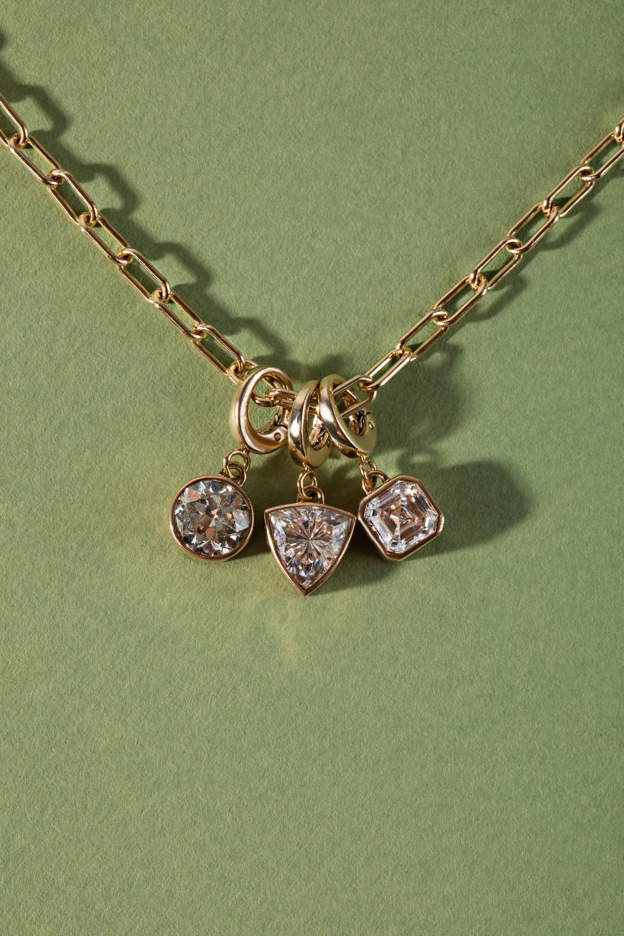 Round Bezel Charm