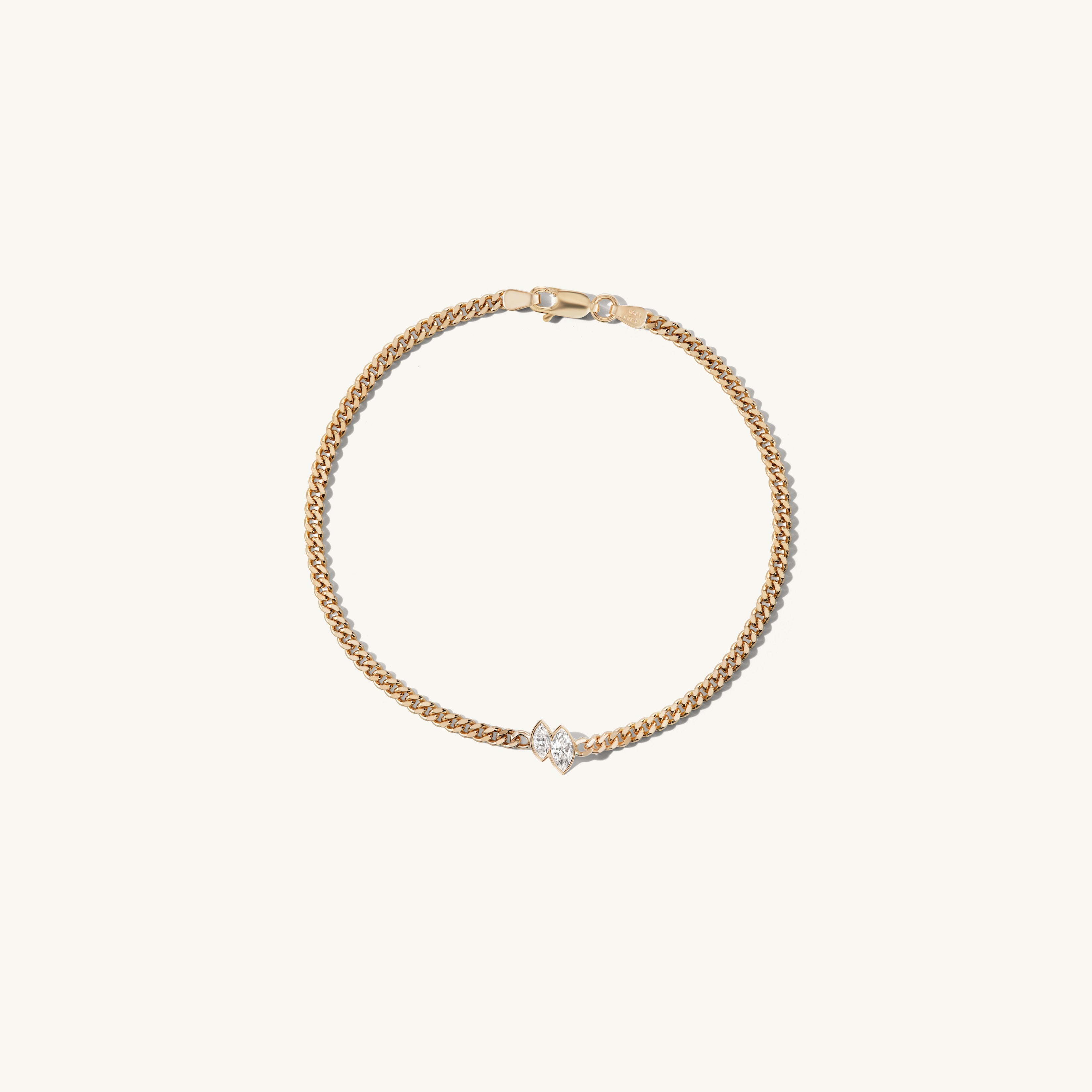 Duet Marquise Bracelet