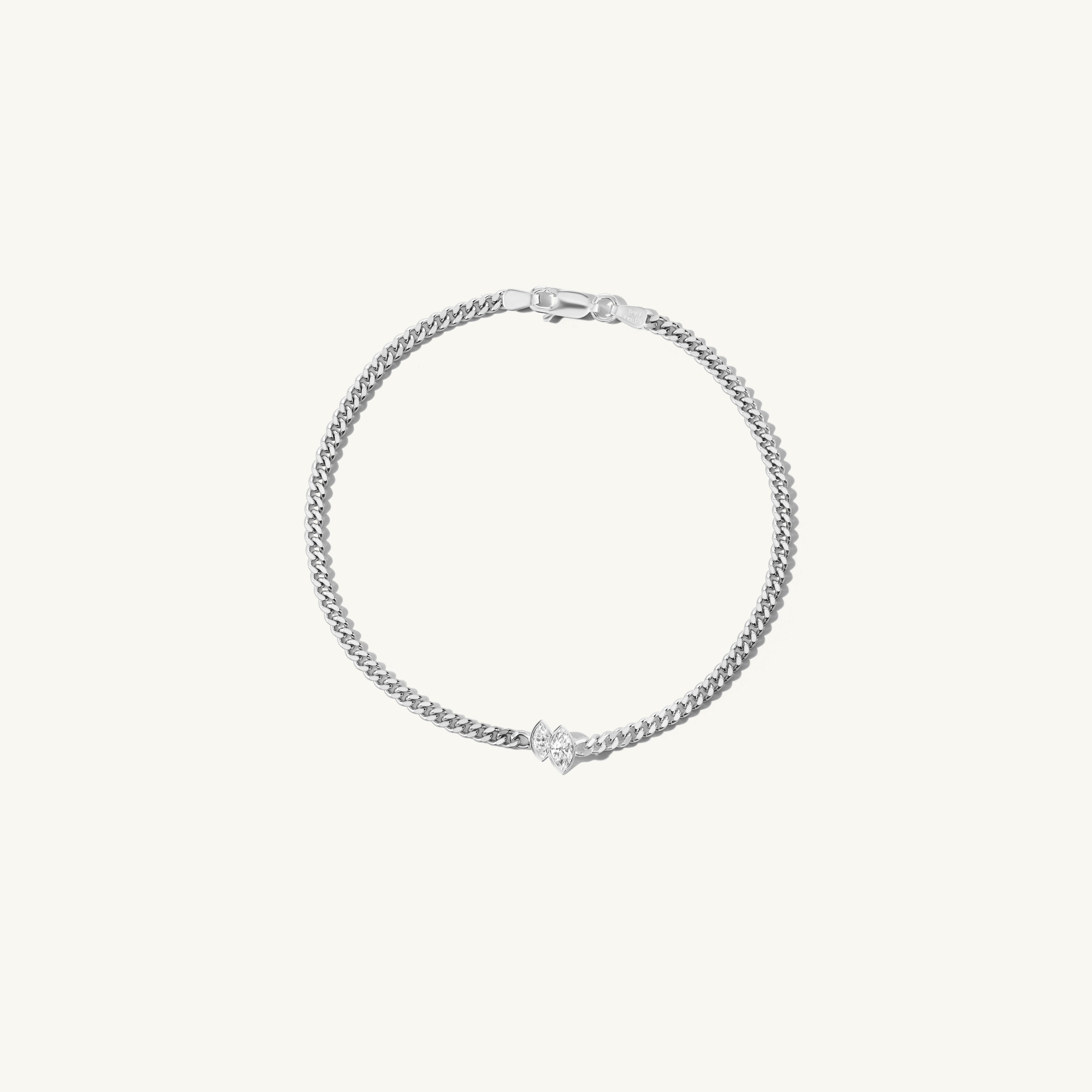 Duet Marquise Bracelet