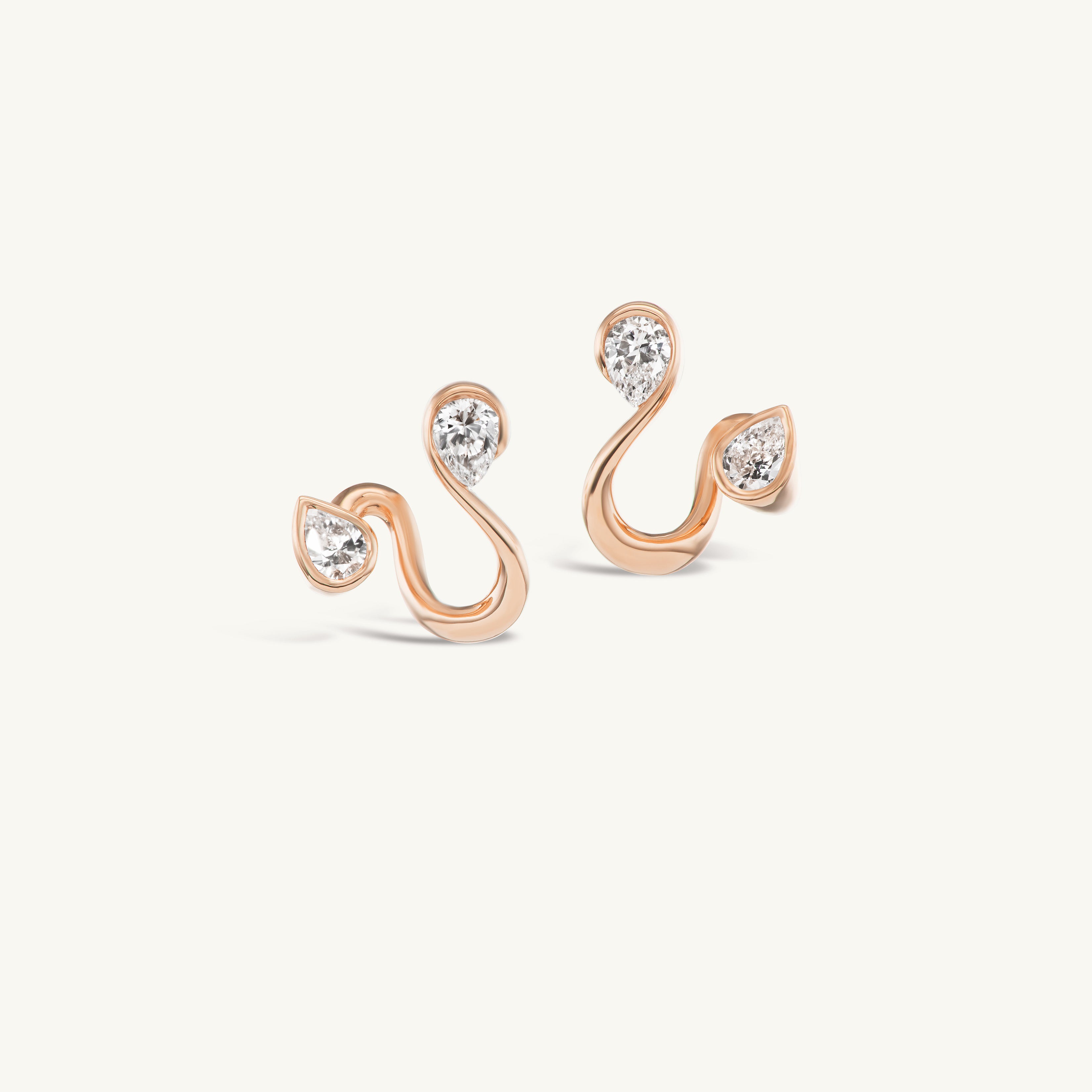 Double Pear Forever Earring
