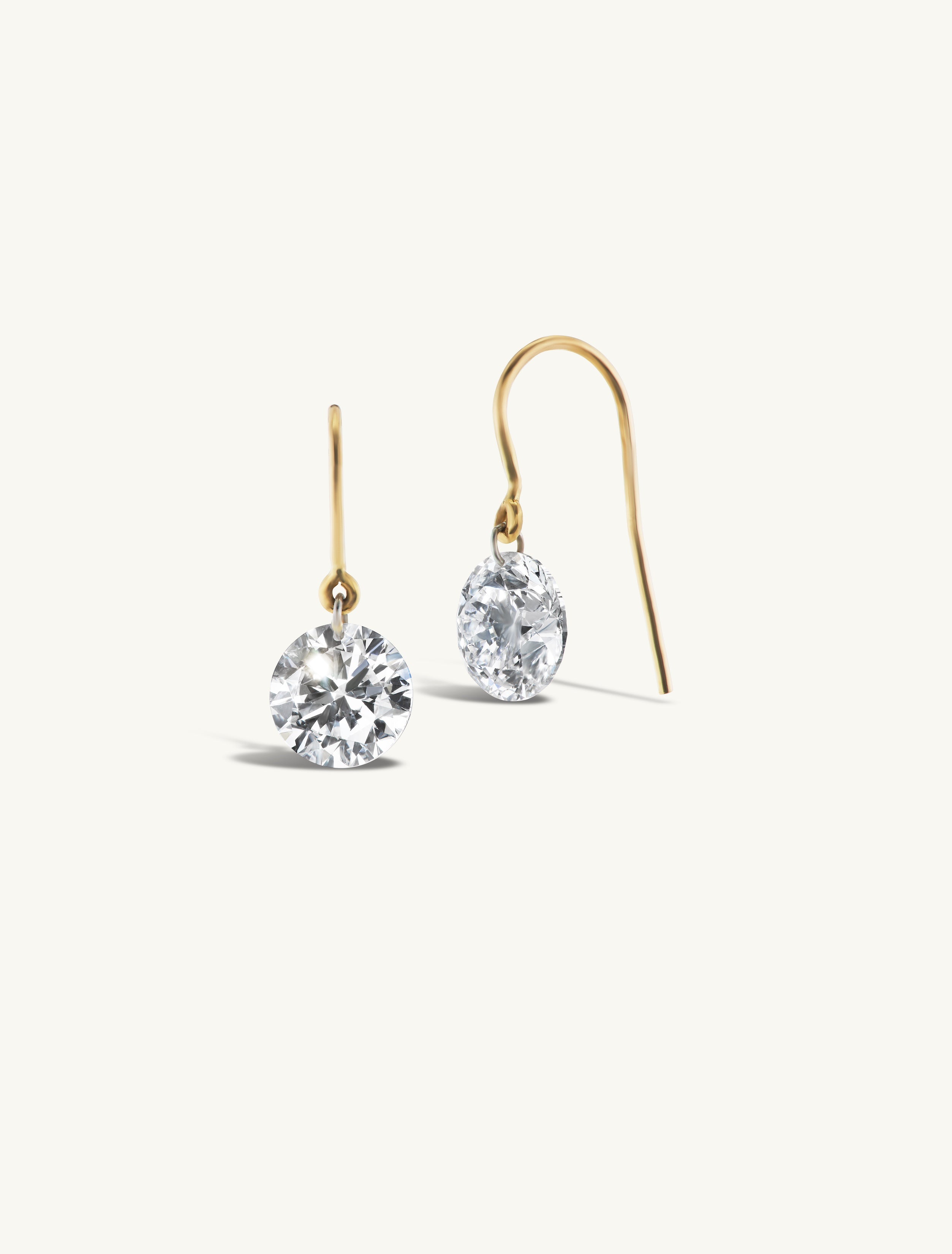 Grand Pierced Diamond Earrings