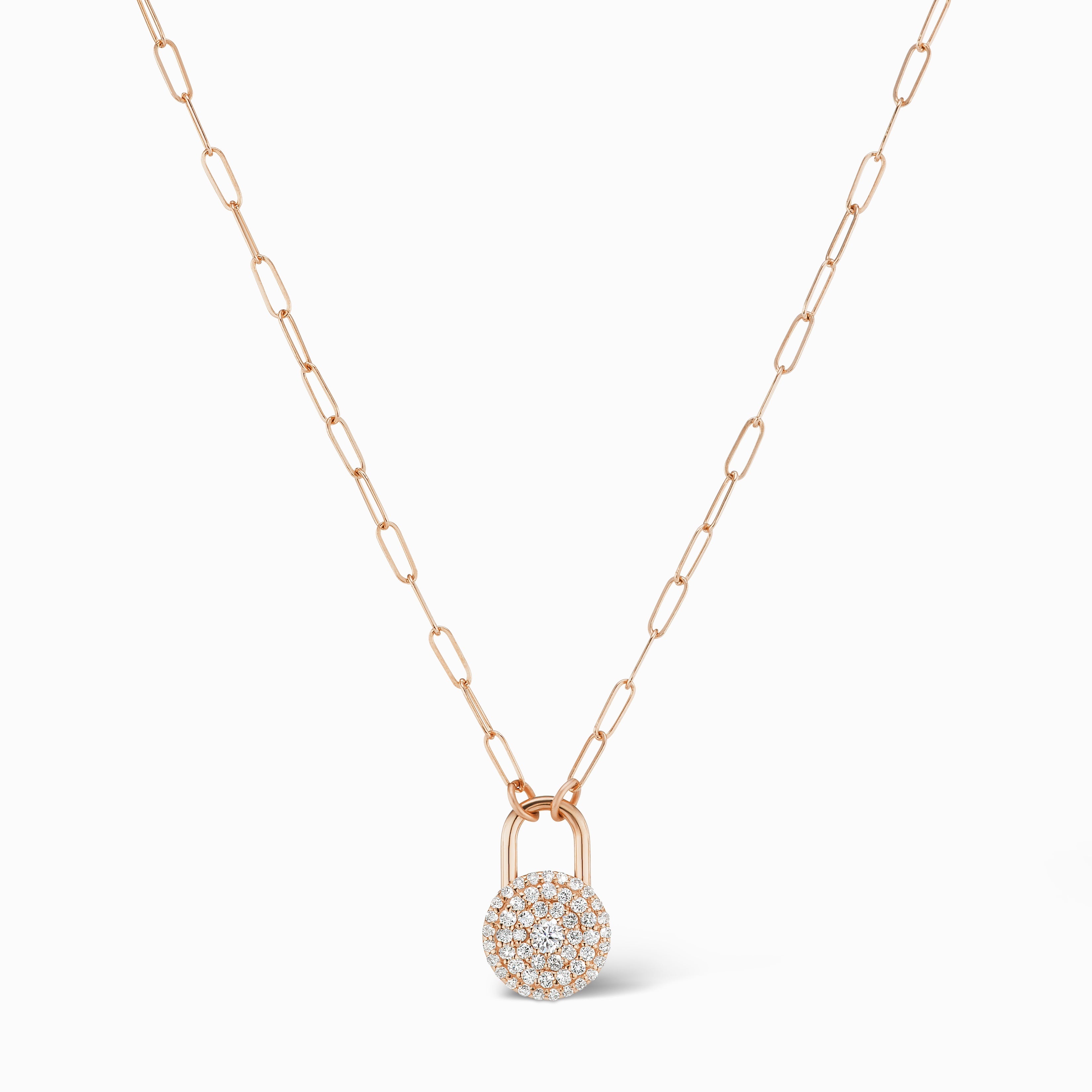 Diamond Encrusted Love Lock