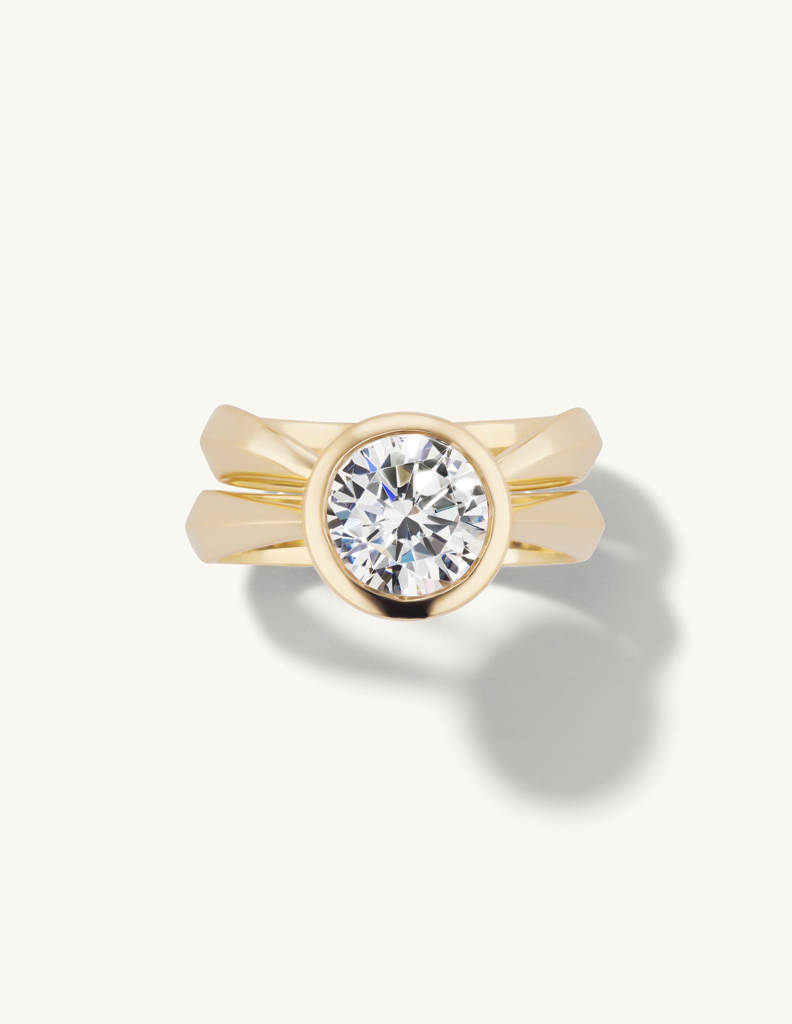 Tapered Engagement Try-On Ring