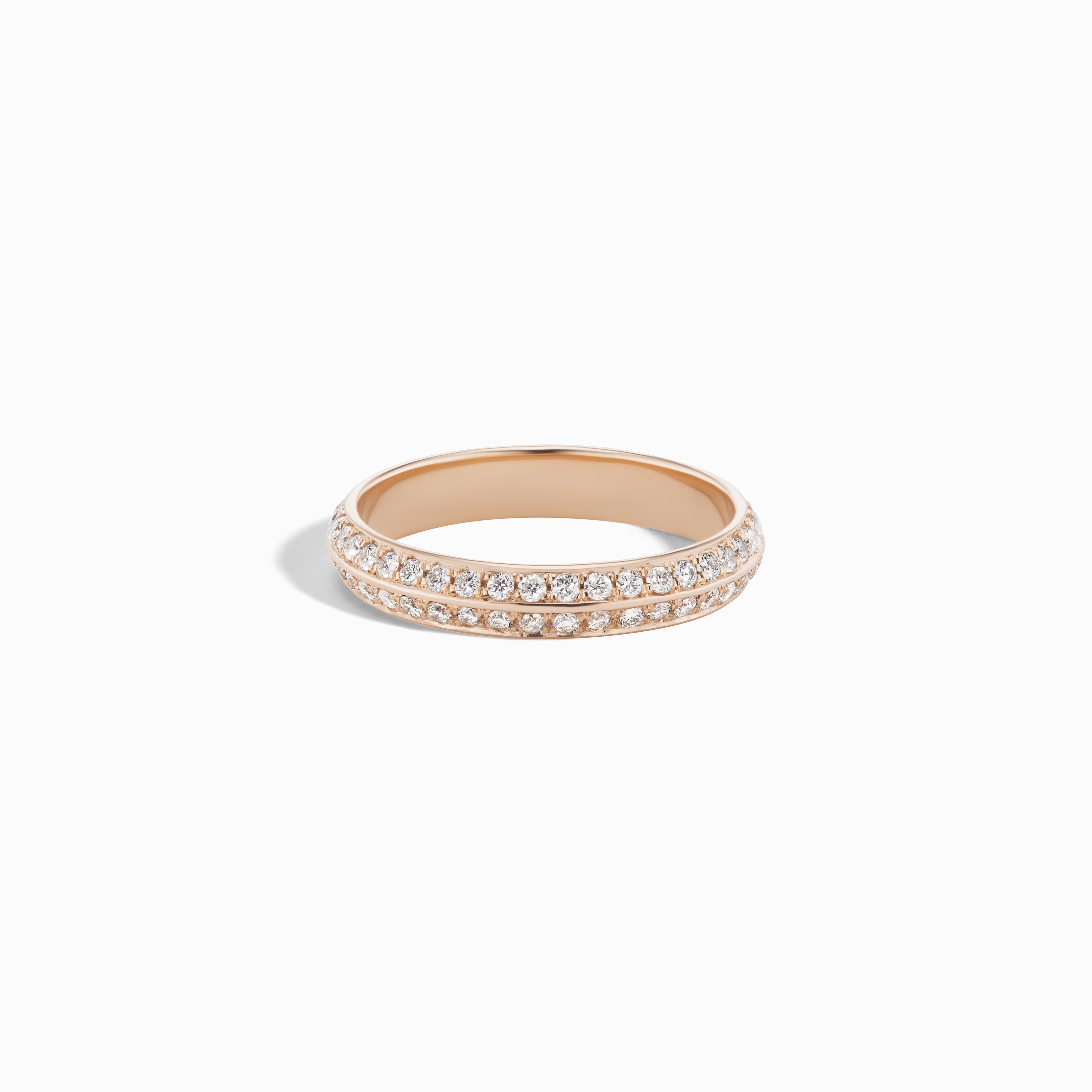 Pave Knife Edge Band