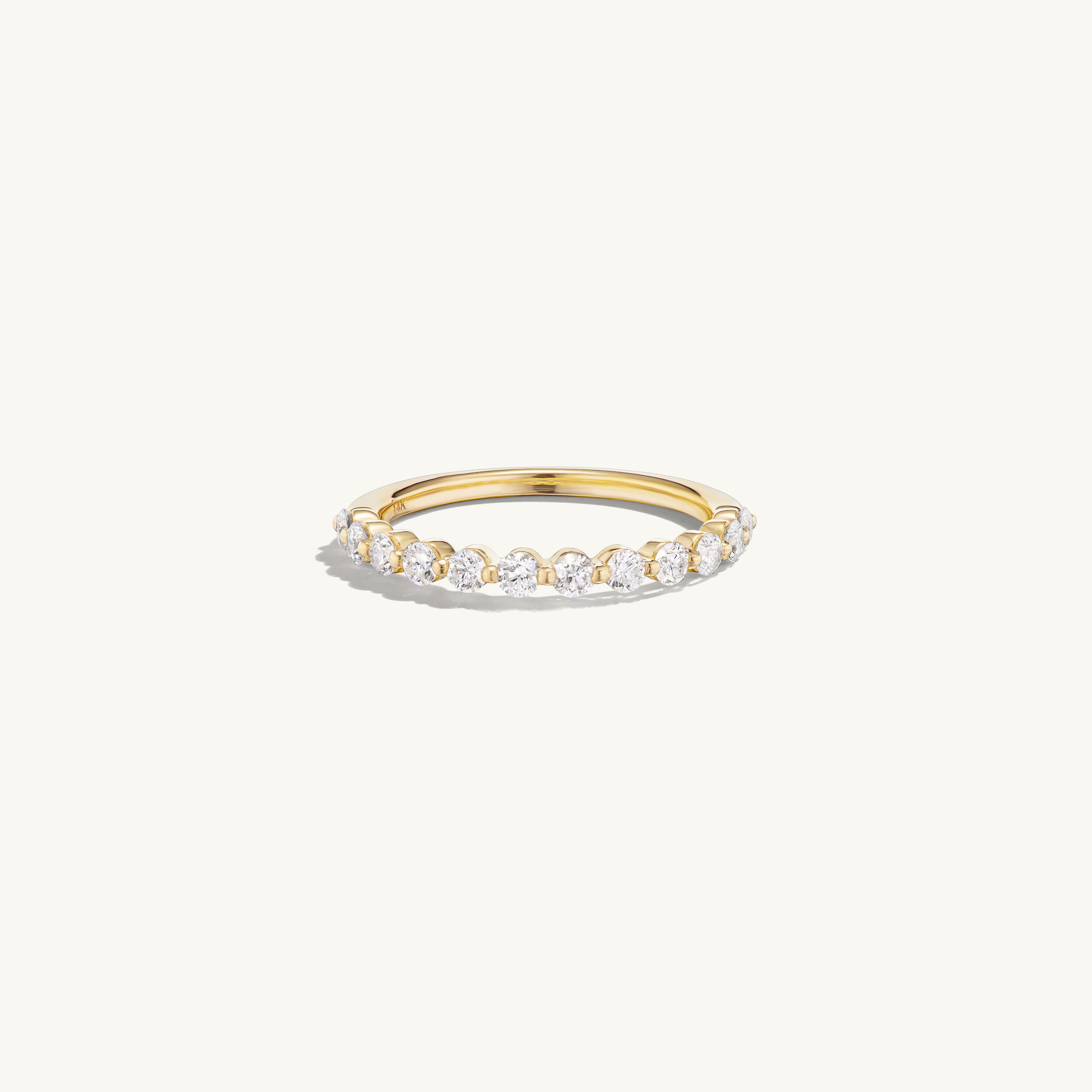 Single Prong Diamond Try-On Band