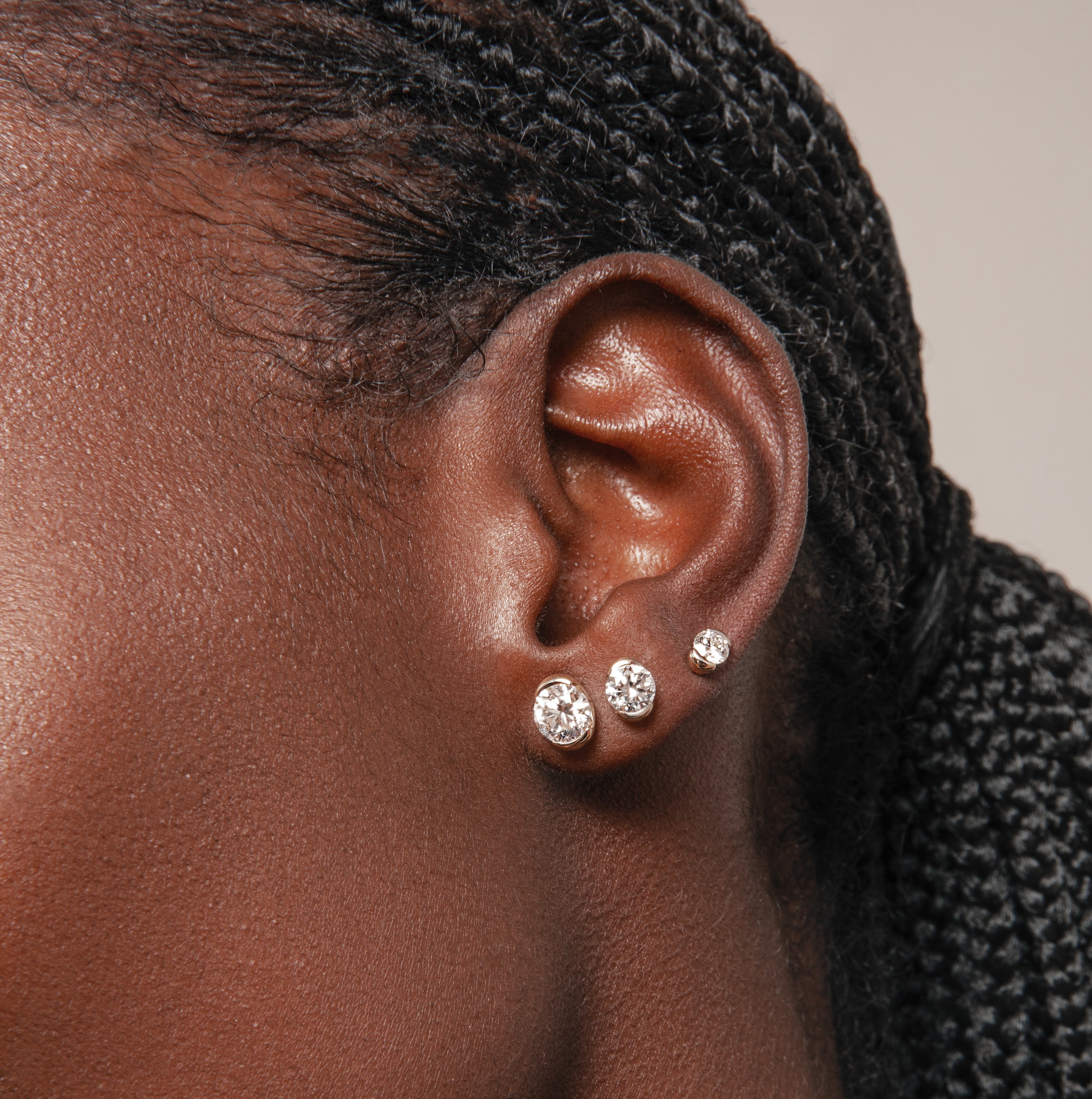 Medium Sunrise Stud