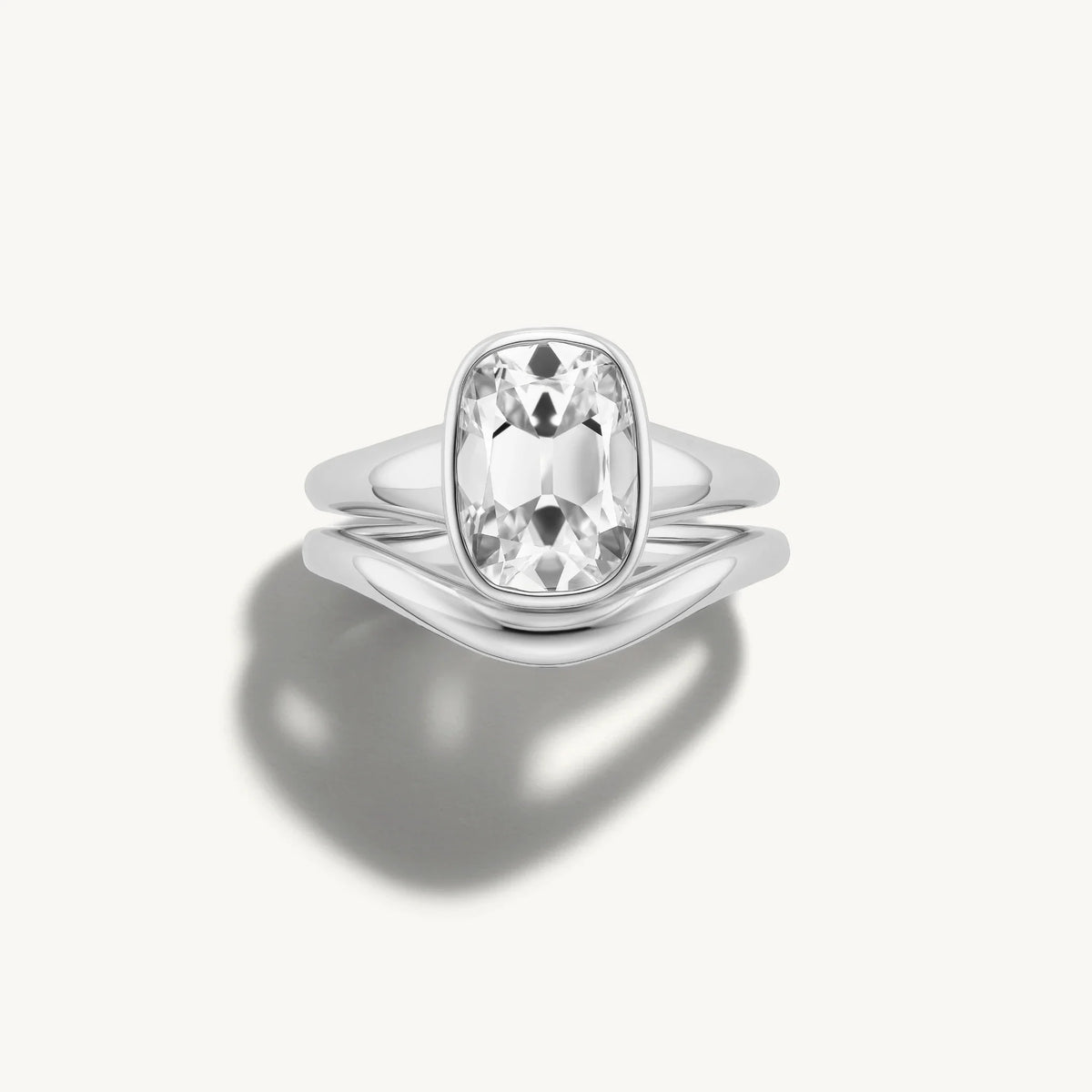 Blossom - Elongated Cushion, 2CT