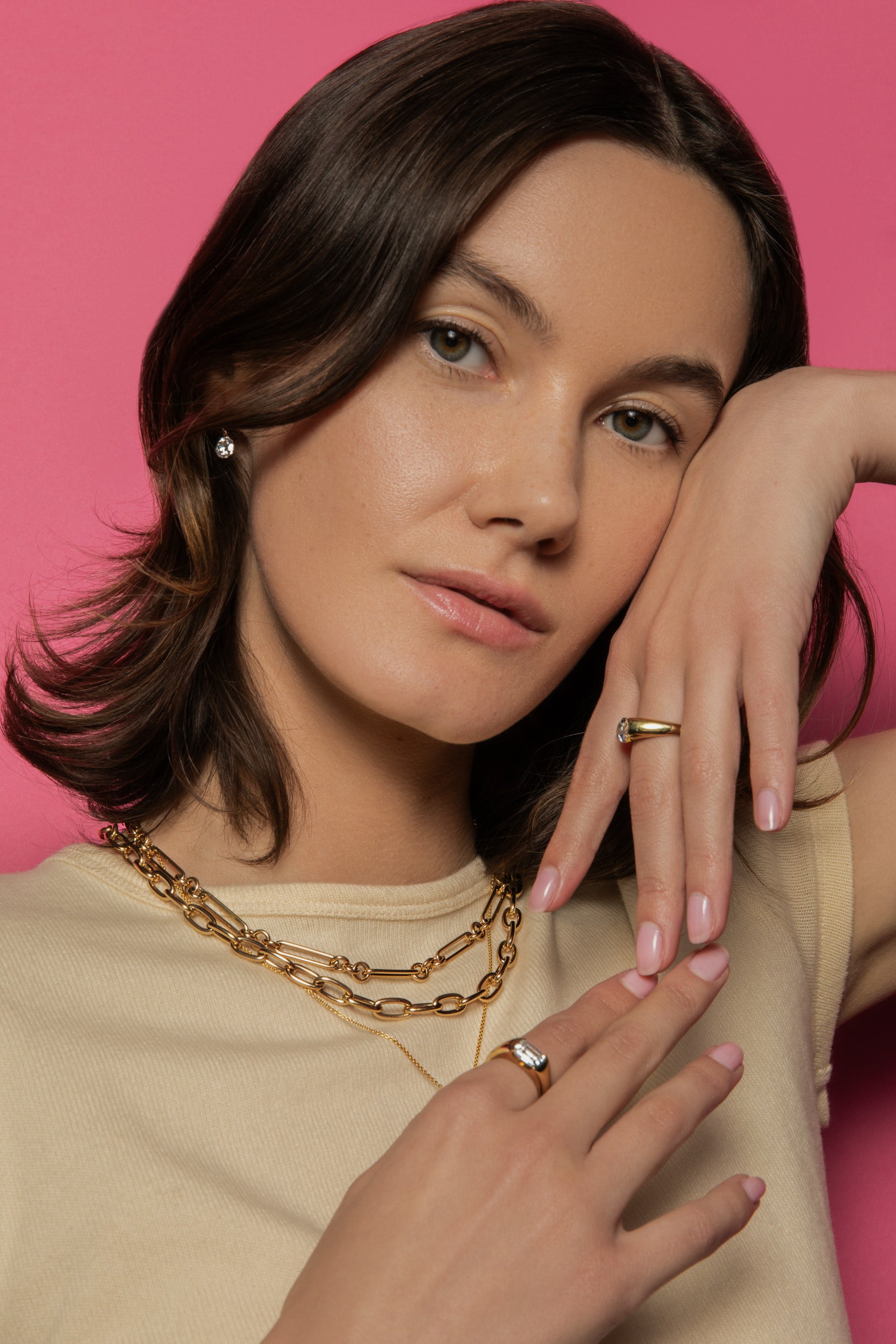 Emerald Cut Signet Ring