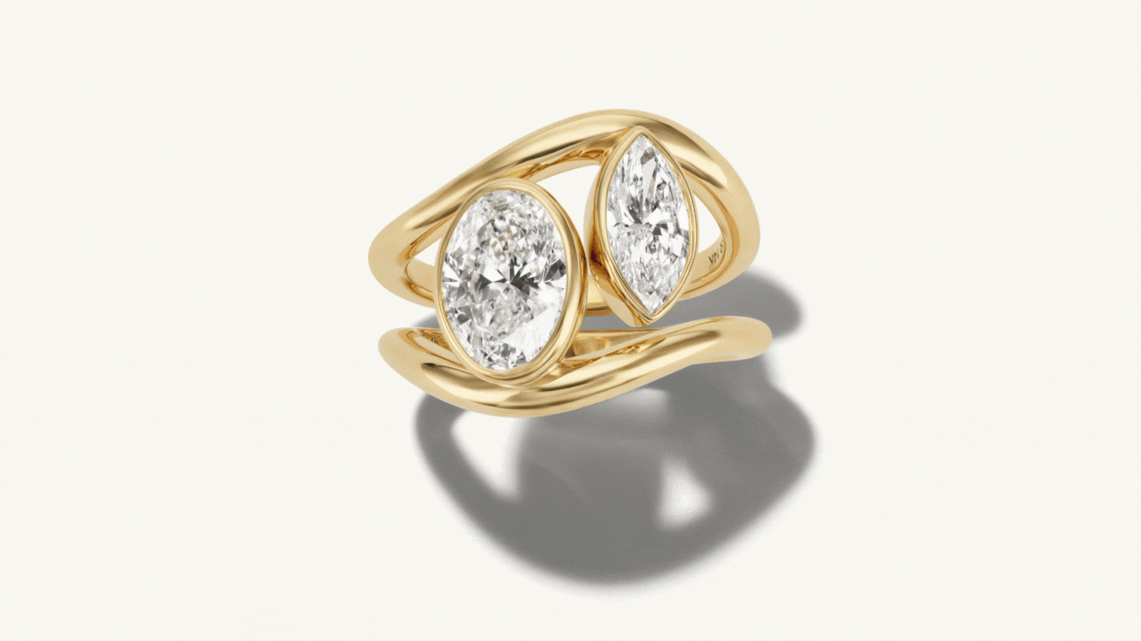 a rotating gif of 3 custom diamond and ruby rings and 2 emerald and diamond earrings. learn more about the custom design process, and book an apointment with sophie by nov 1st to create a gift for the holidays.