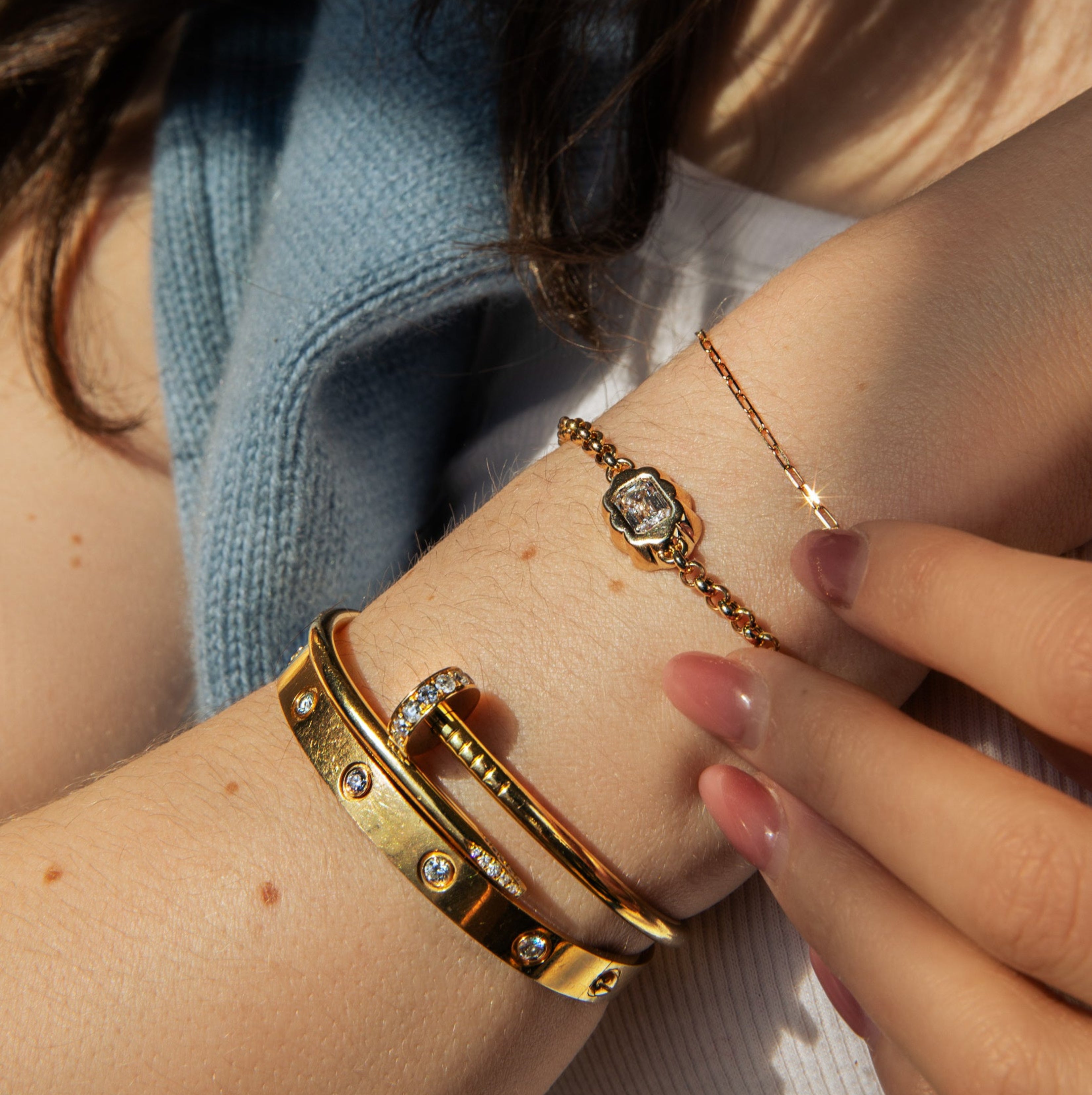 Cloud Diamond Bracelet