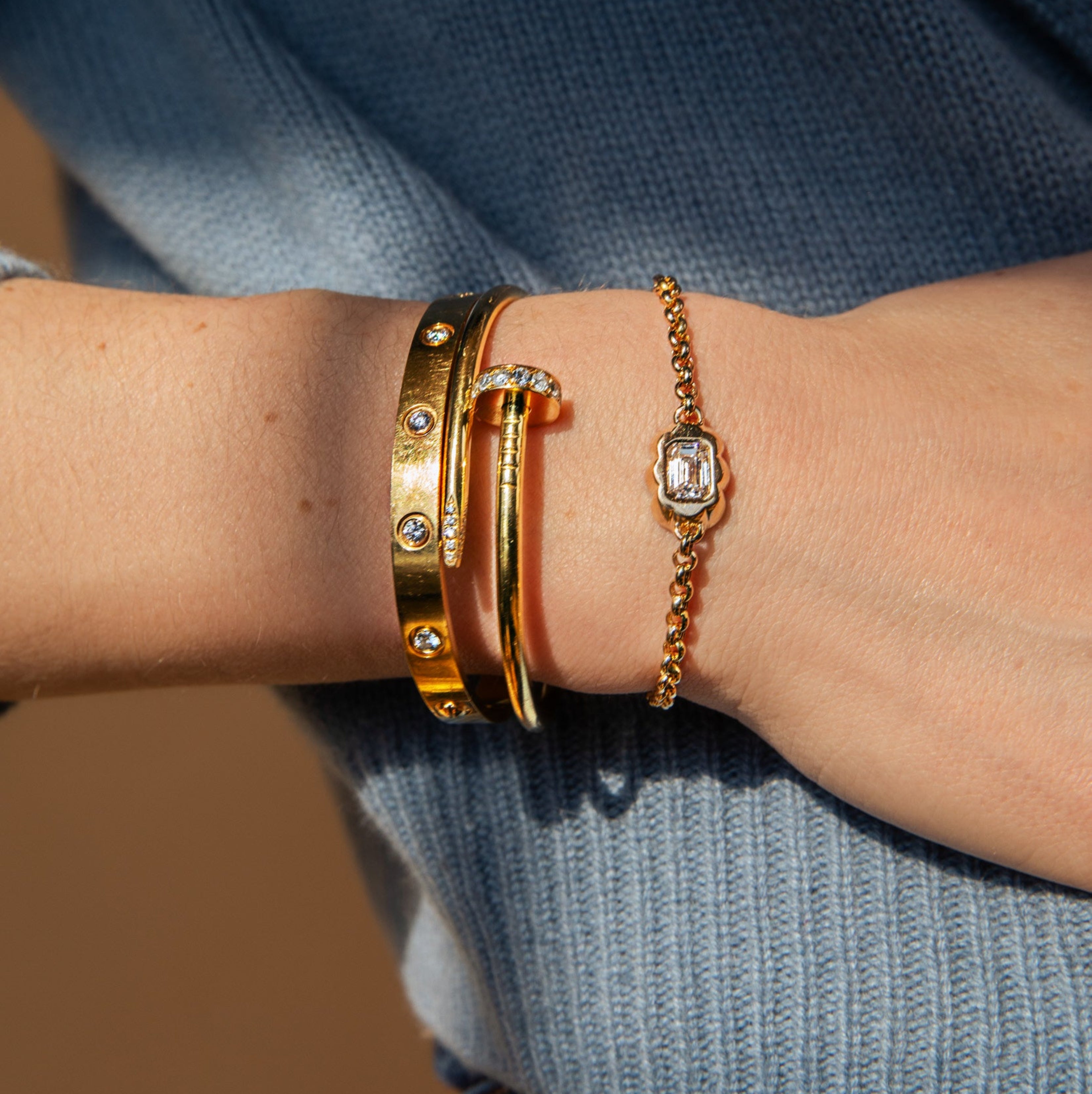 Cloud Diamond Bracelet