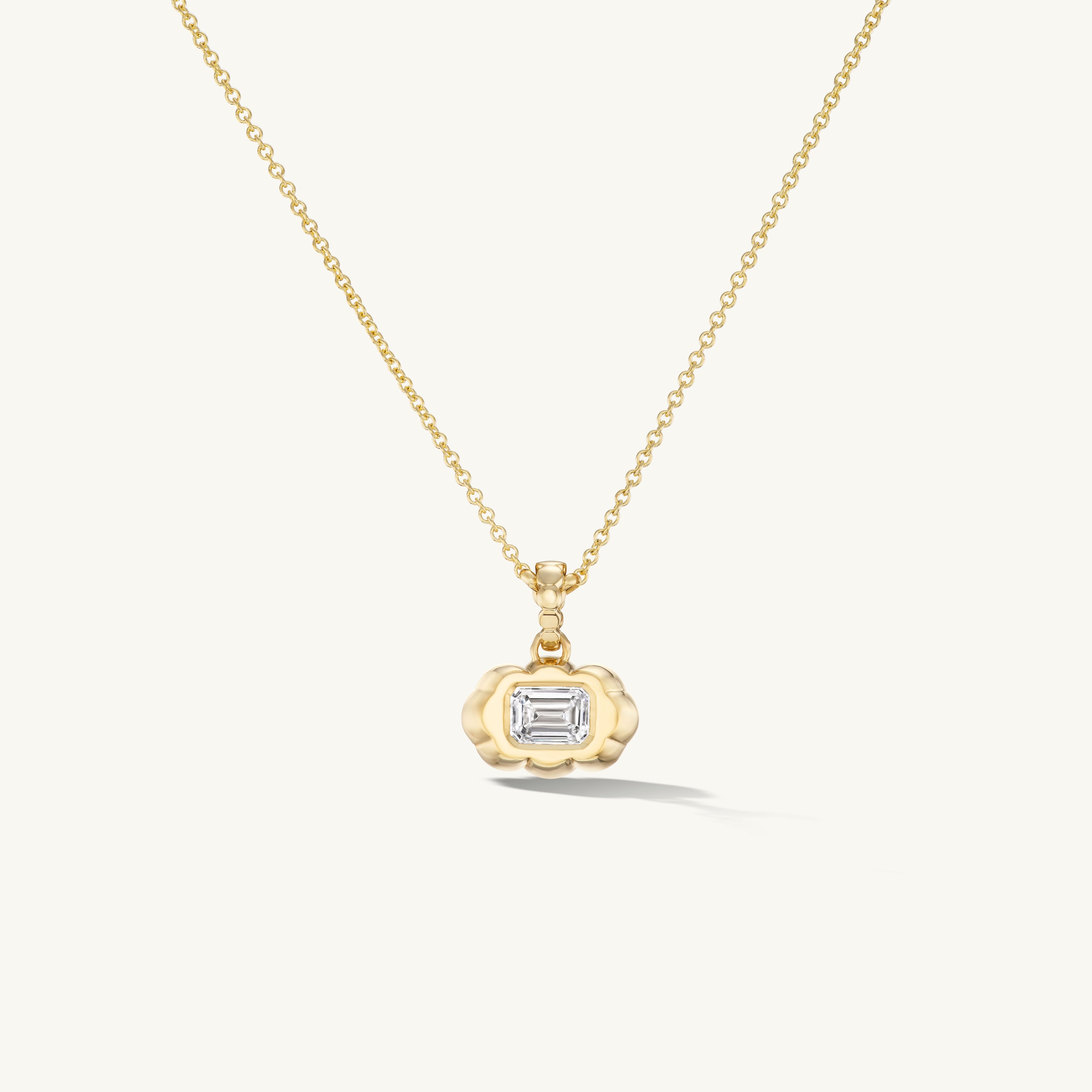 Cloud Diamond Pendant