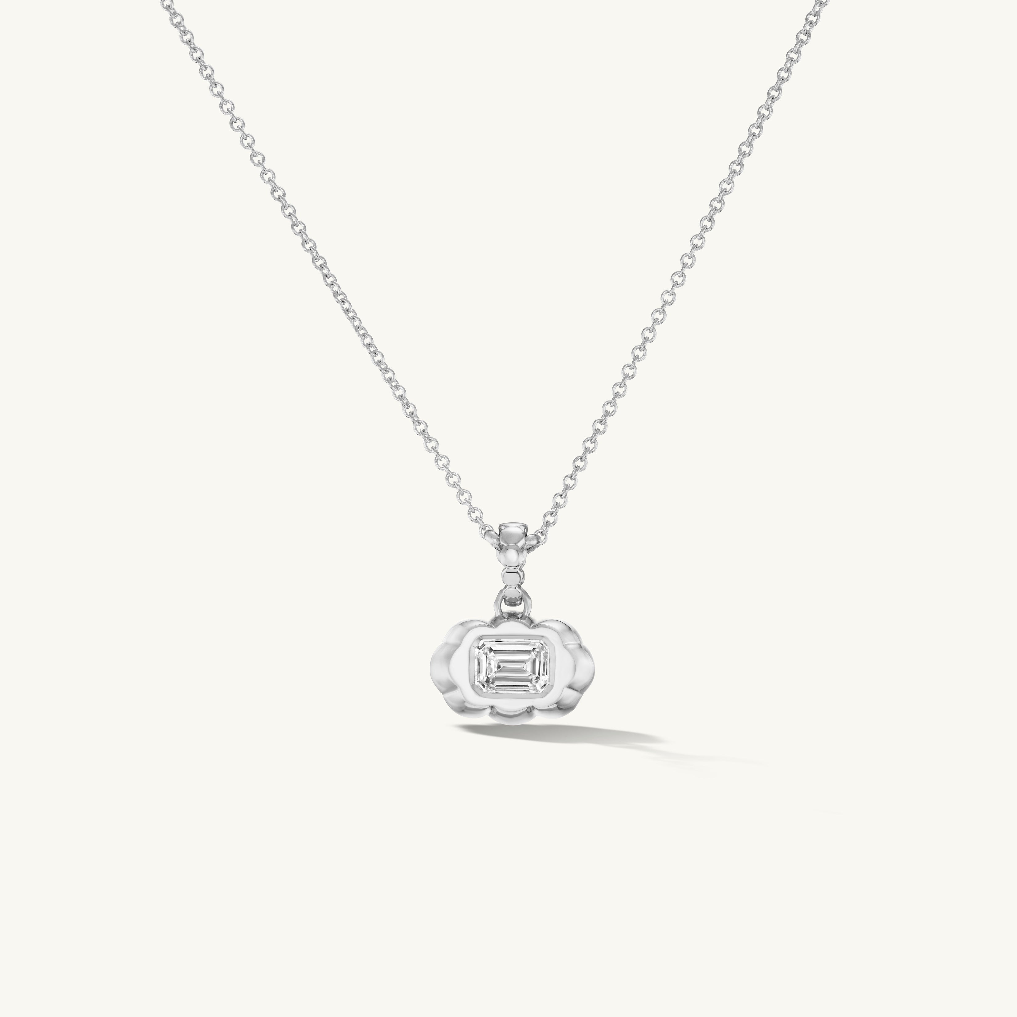 Cloud Diamond Pendant