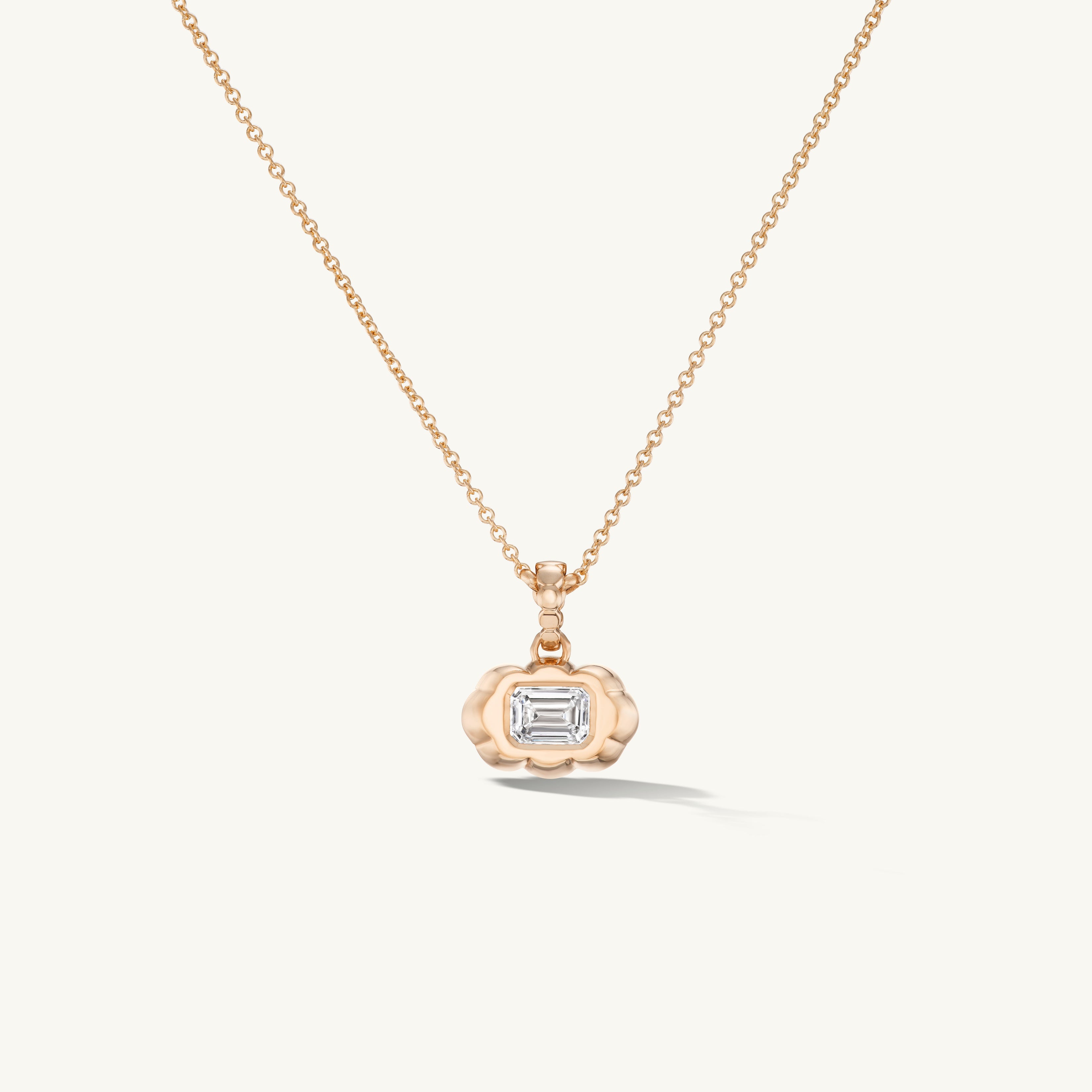 Cloud Diamond Pendant