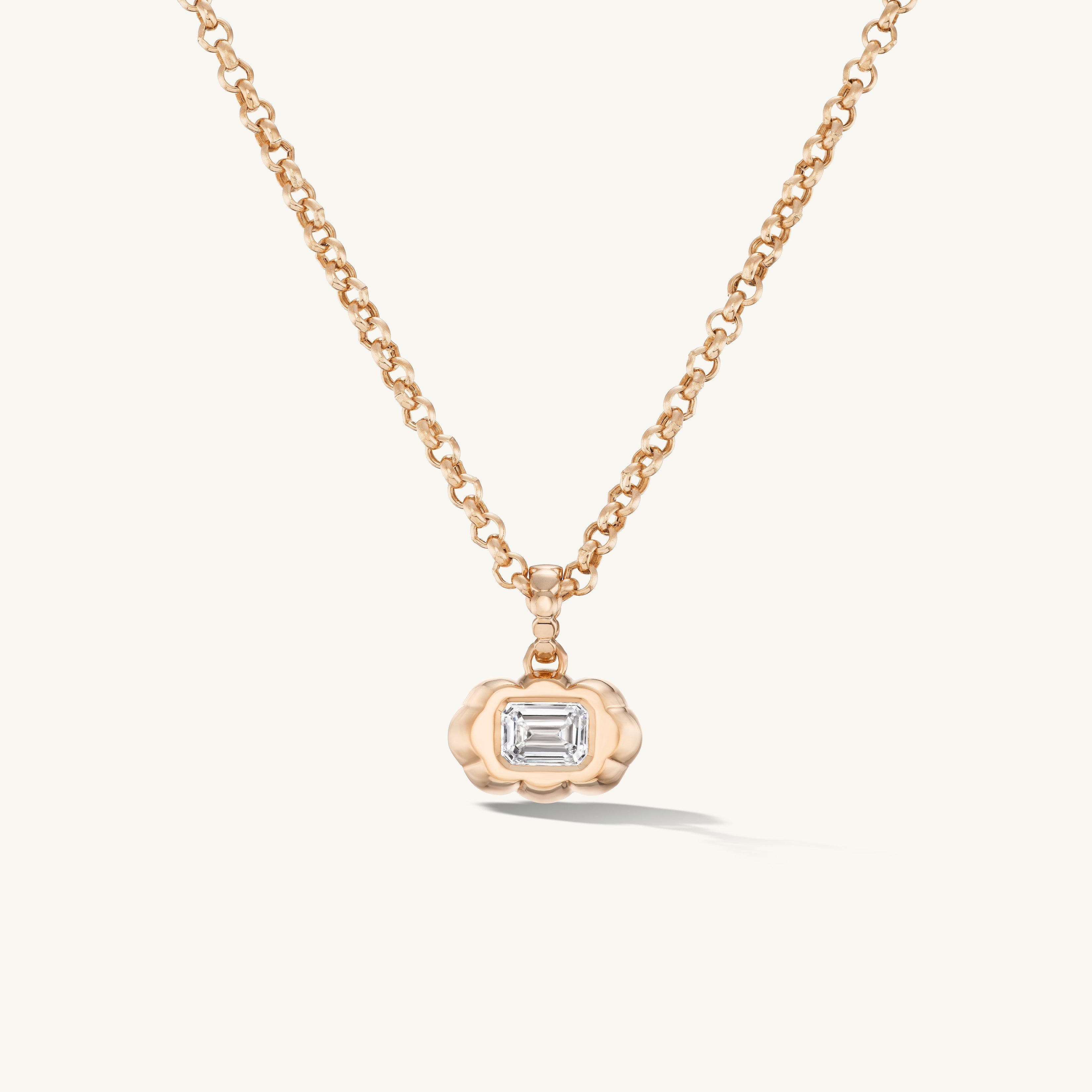 Cloud Diamond Pendant