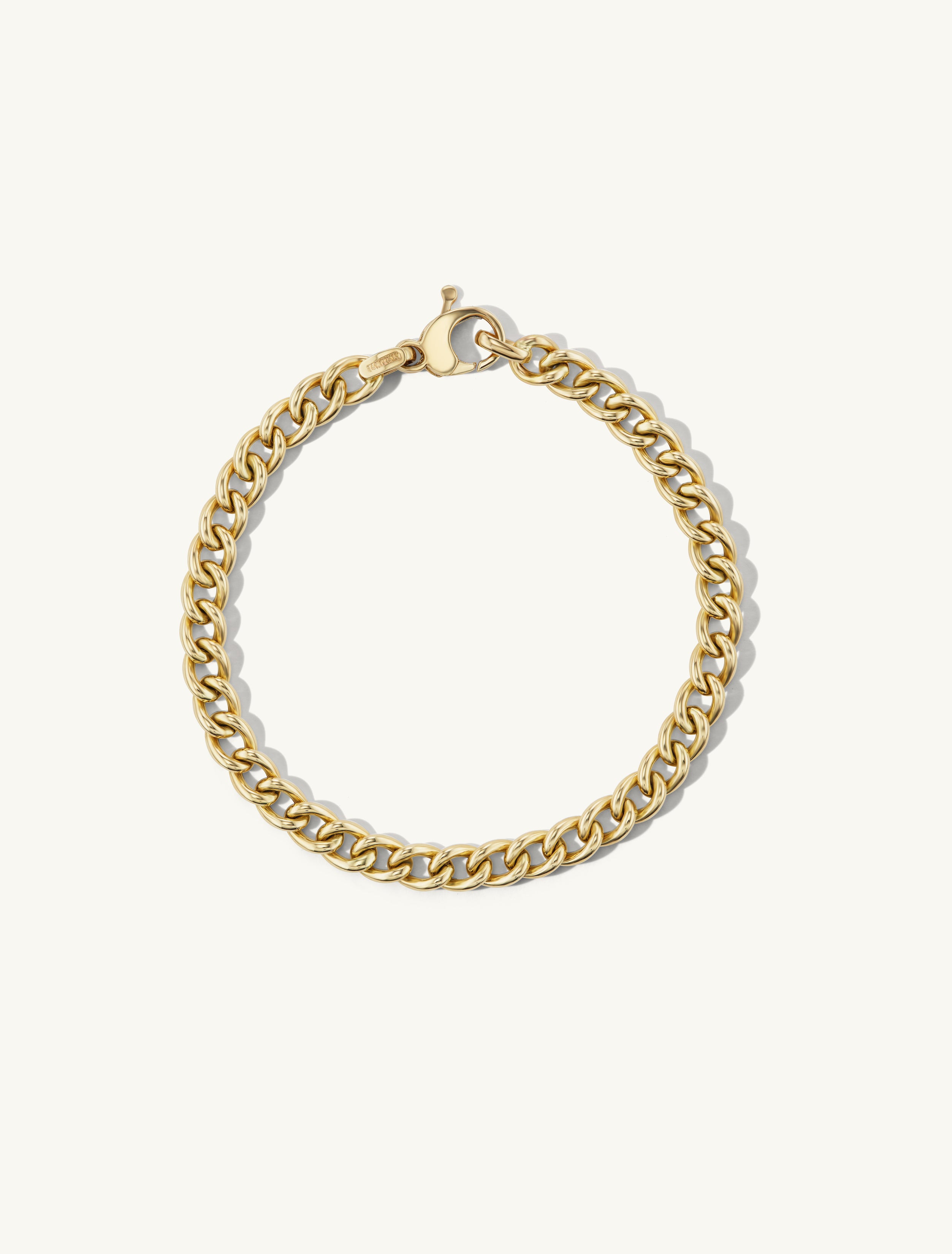 Elongated Cuban Chain Bracelet