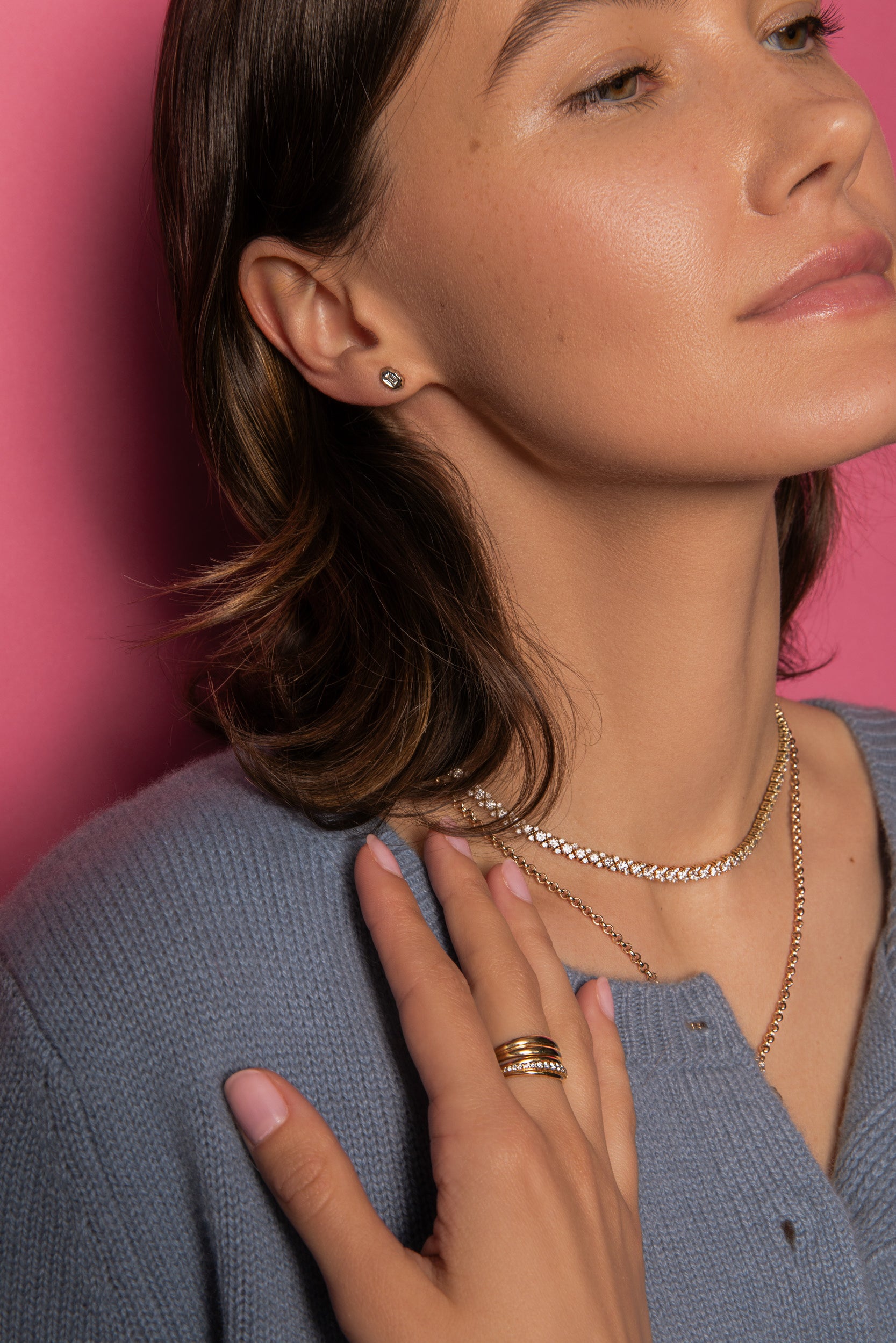 Pave Ripple Ring