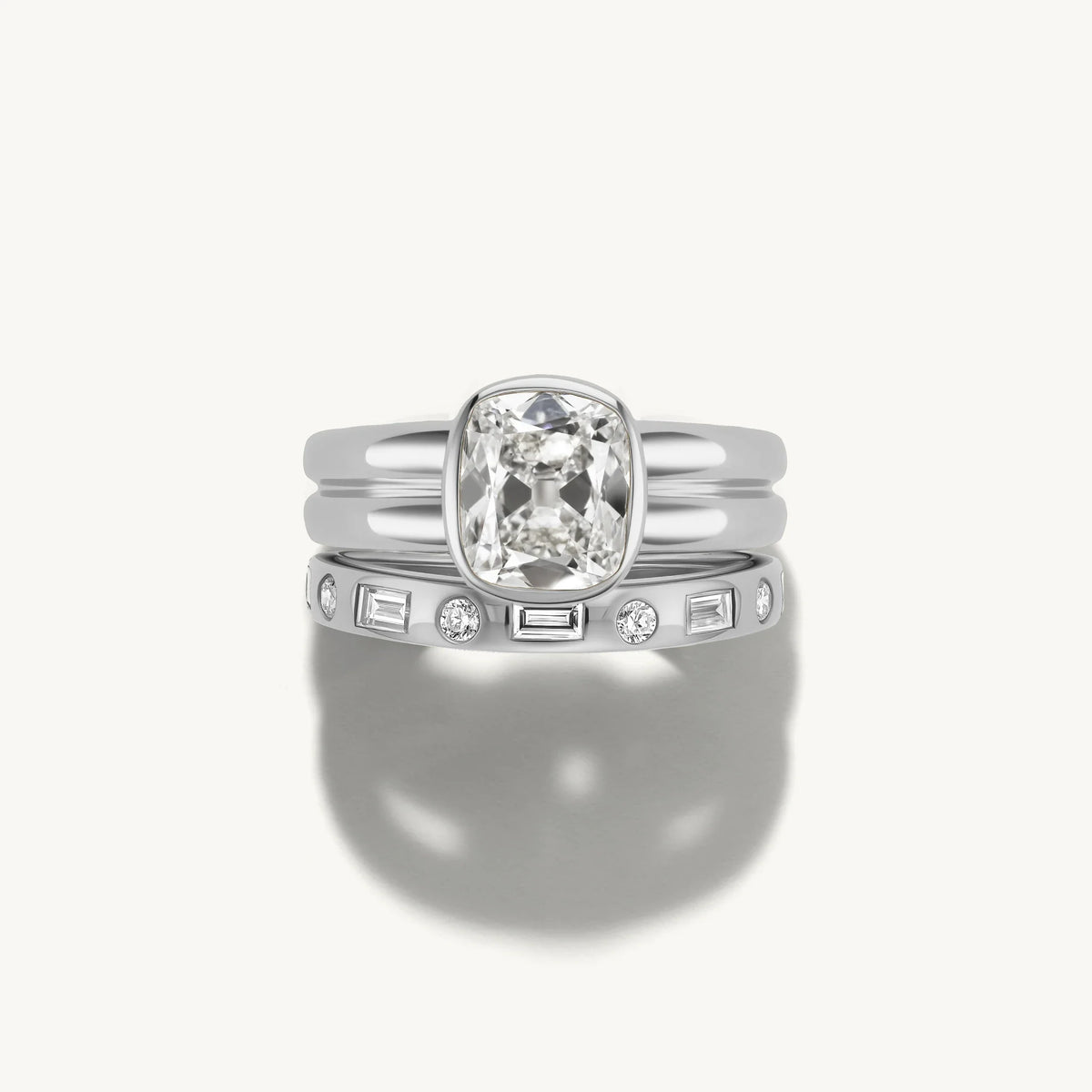 Groove - Cushion, 2CT