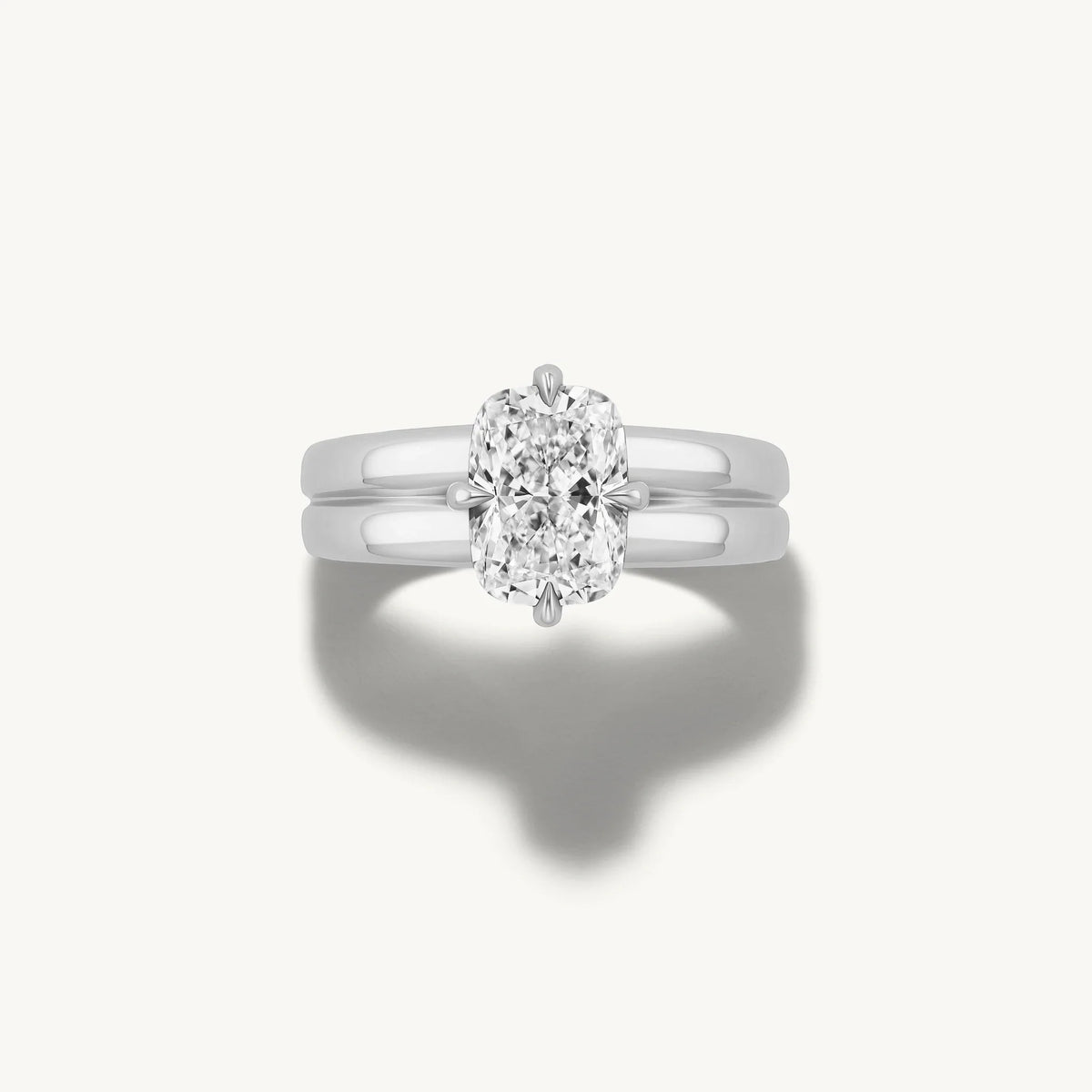 Groove - Elongated Cushion, 2.5CT
