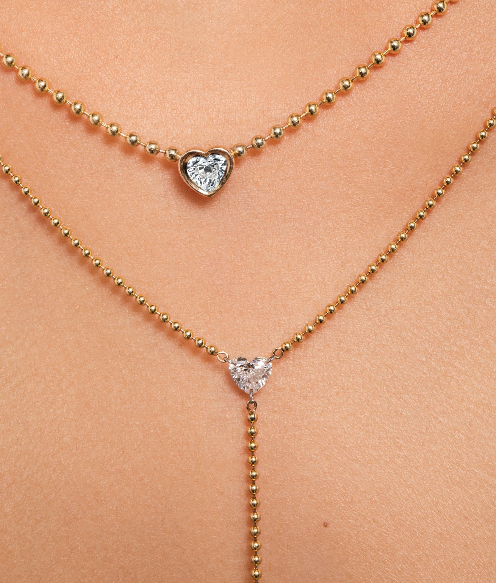 Beaded Heart Pendant
