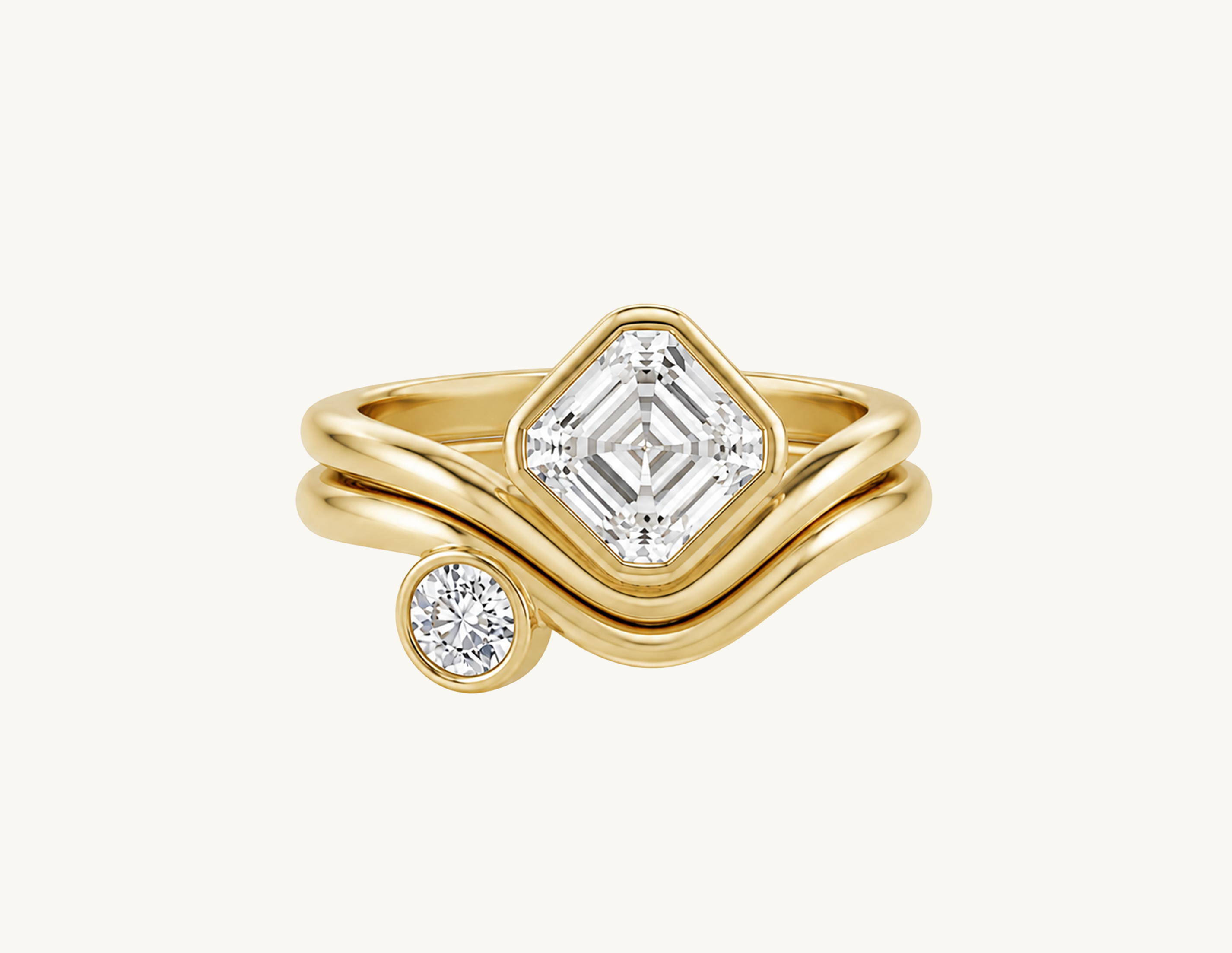 Small Round Trace Ring