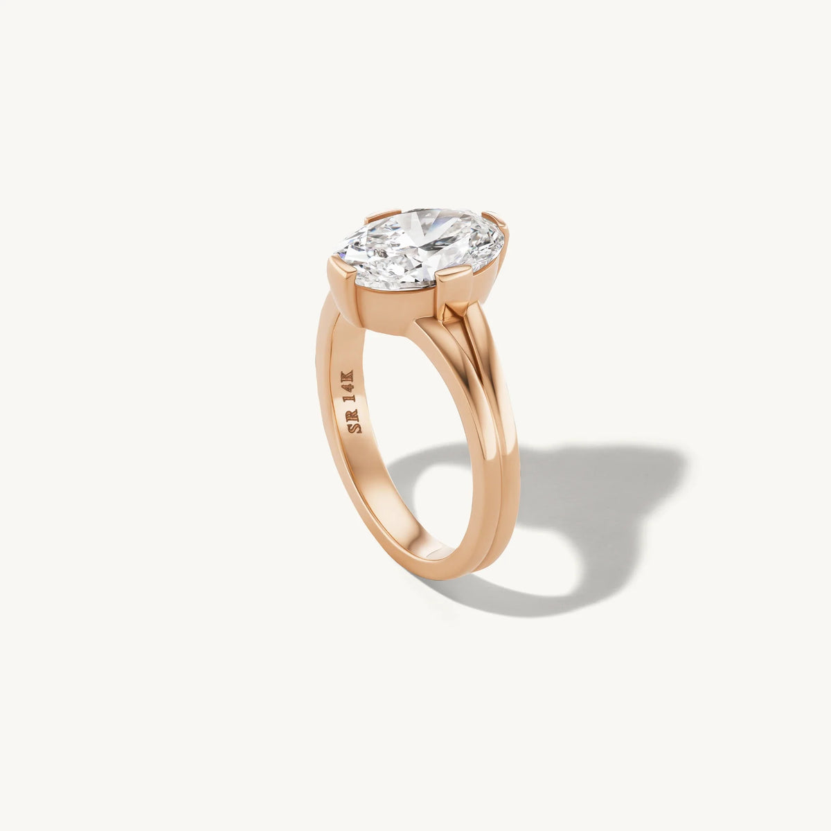 Moderne - Oval, 2CT