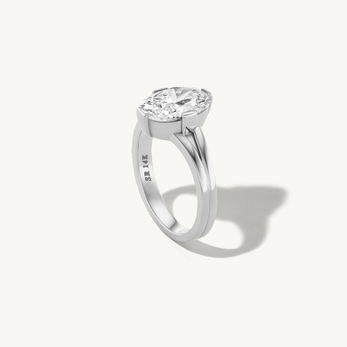 Moderne - Oval, 2CT