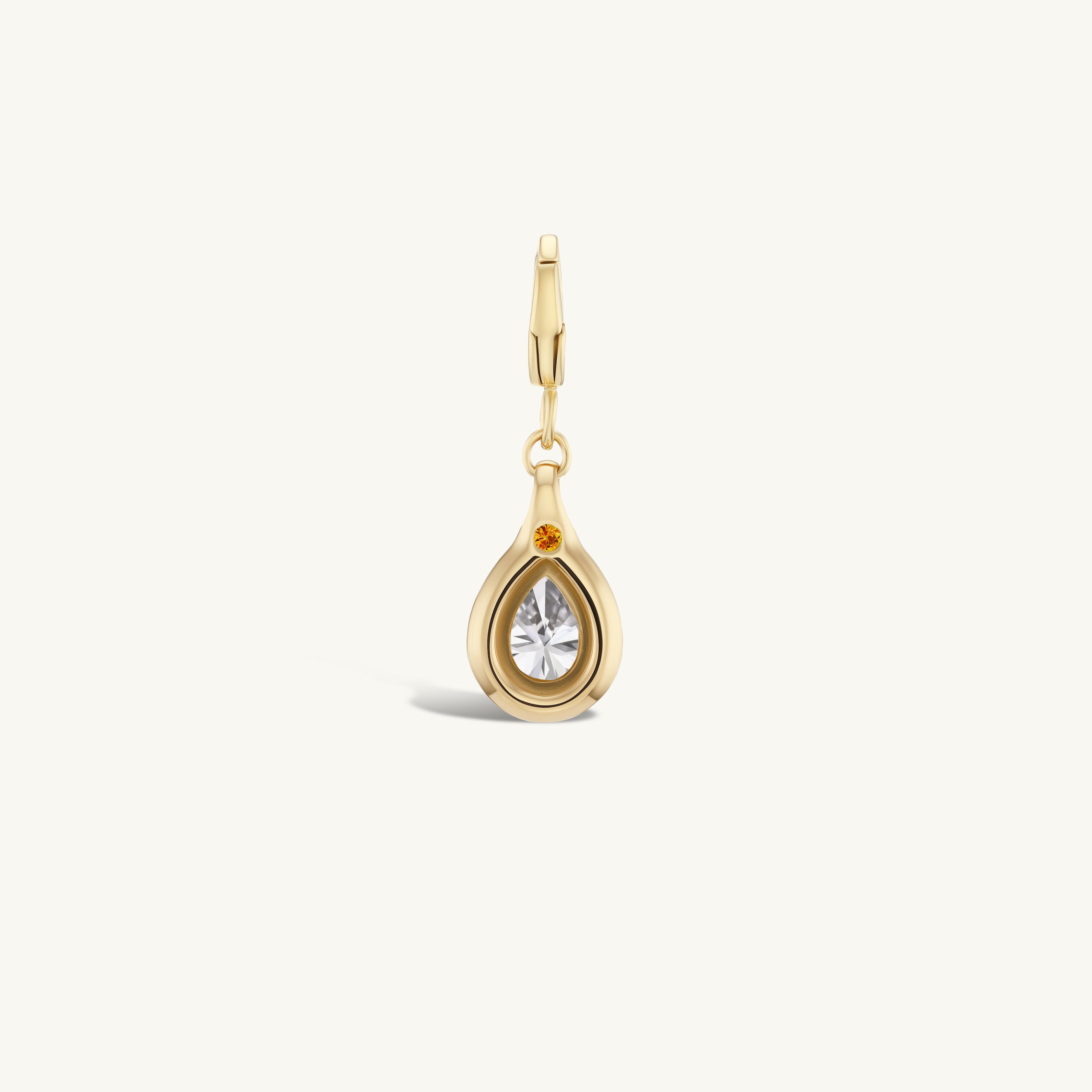 Pear Venus Charm