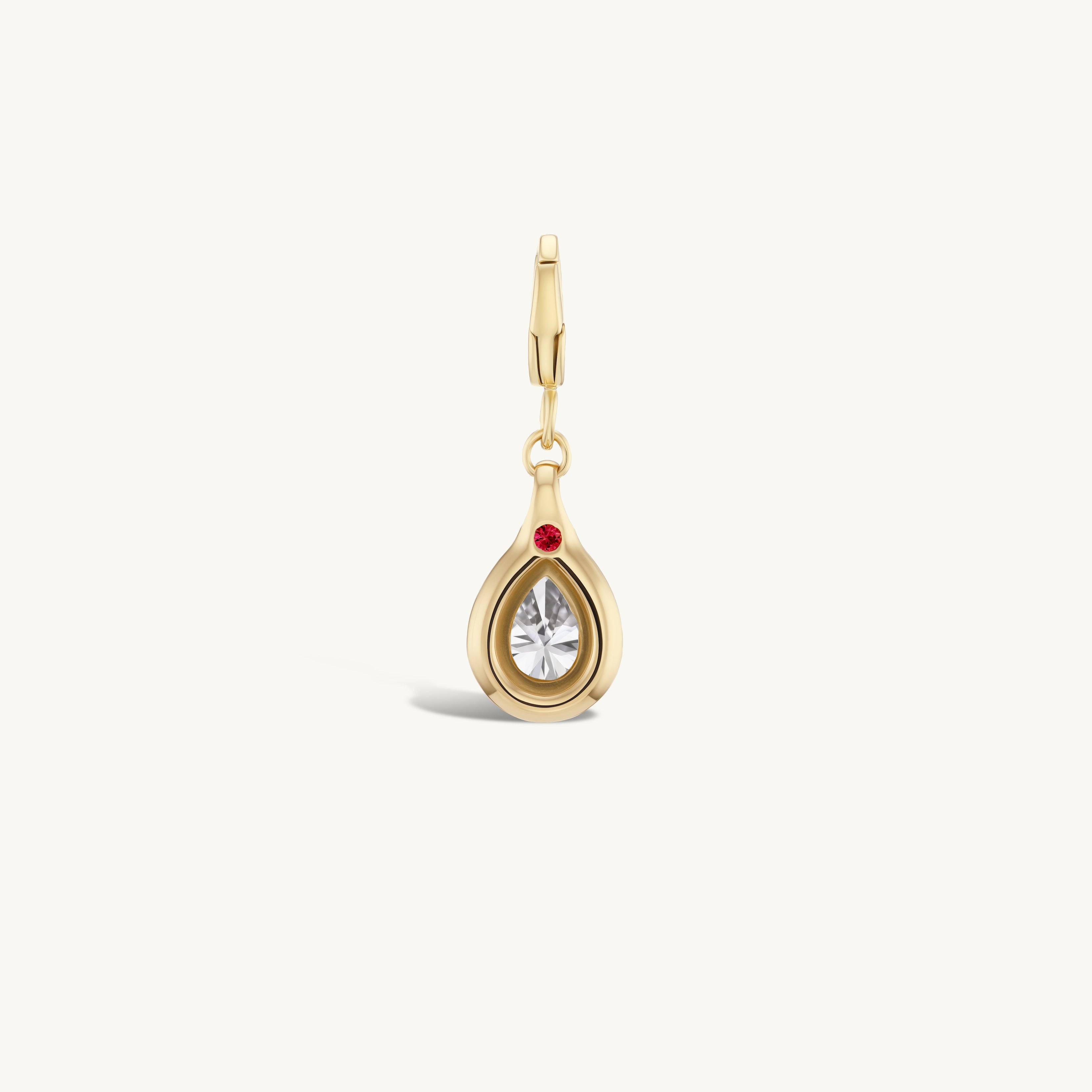 Pear Venus Charm