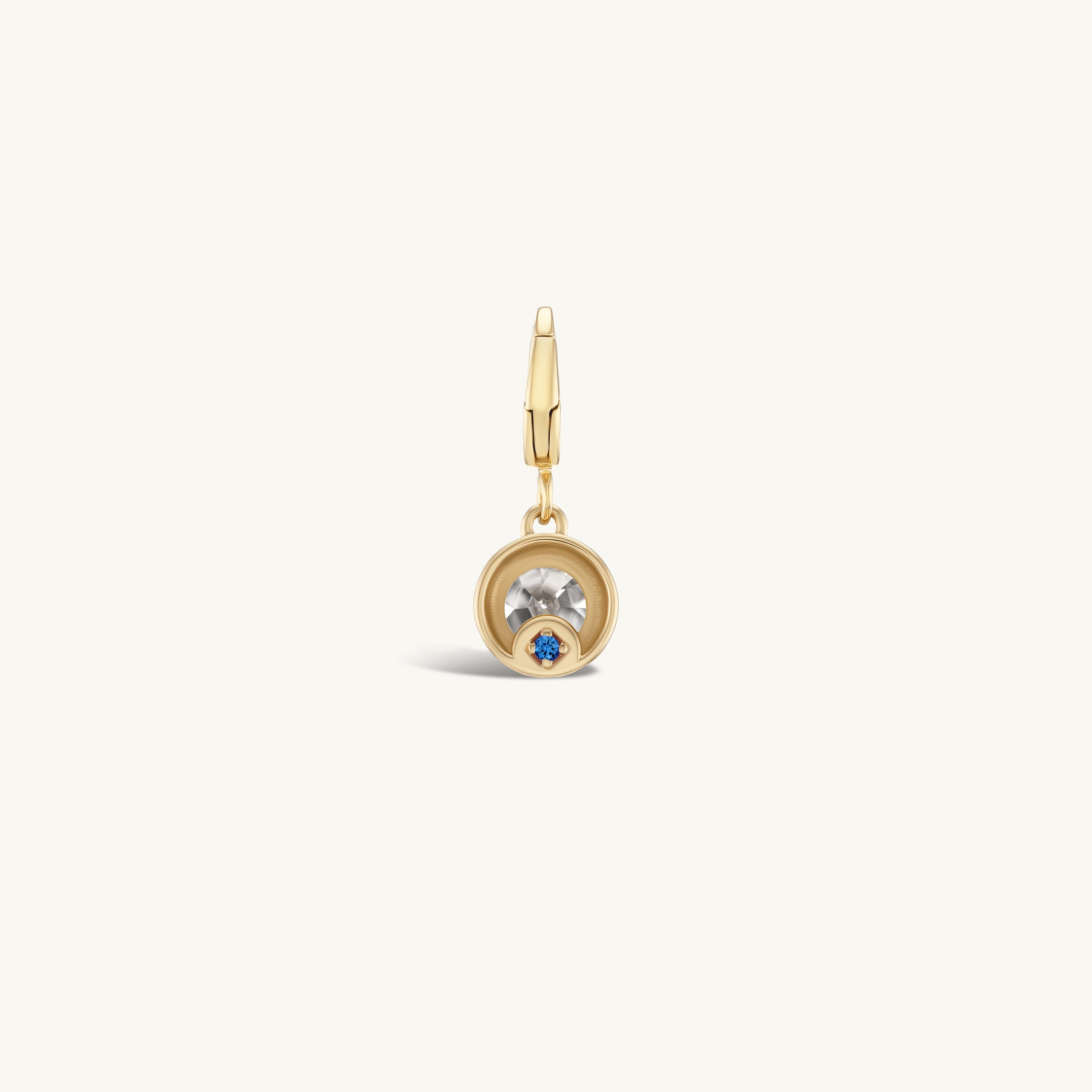 Round Bezel Charm