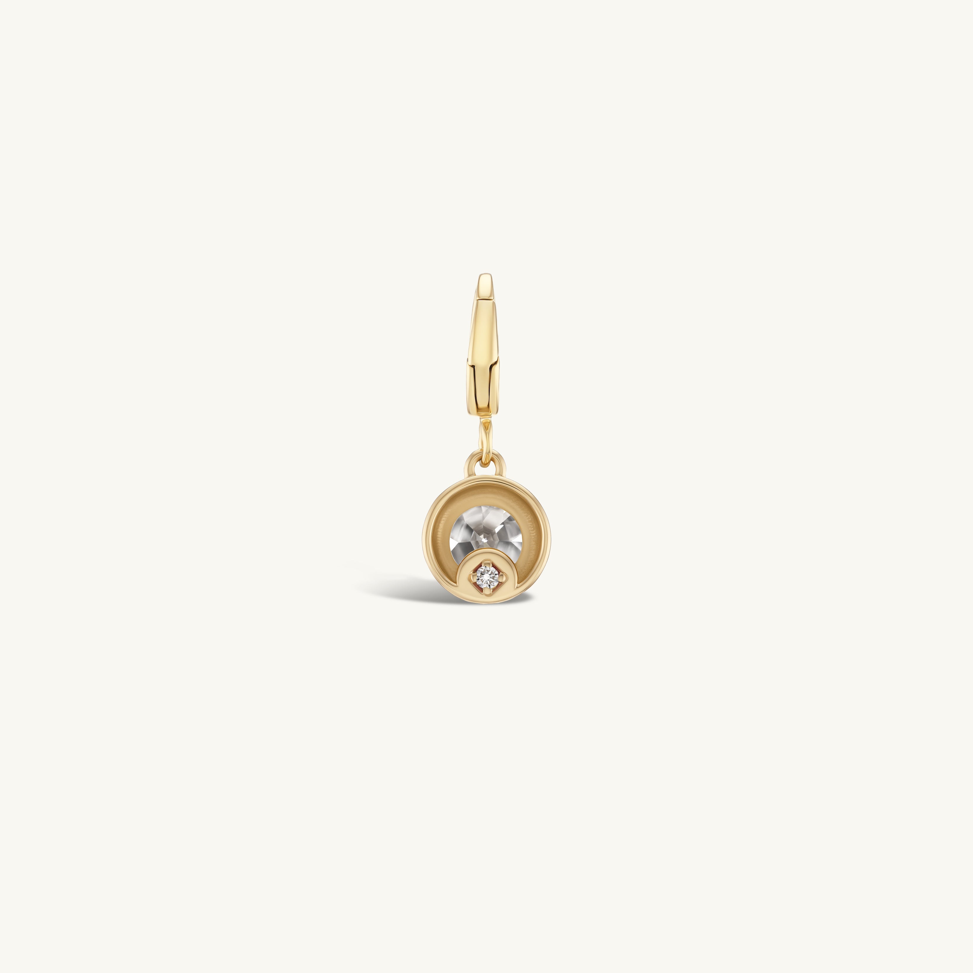 Round Bezel Charm