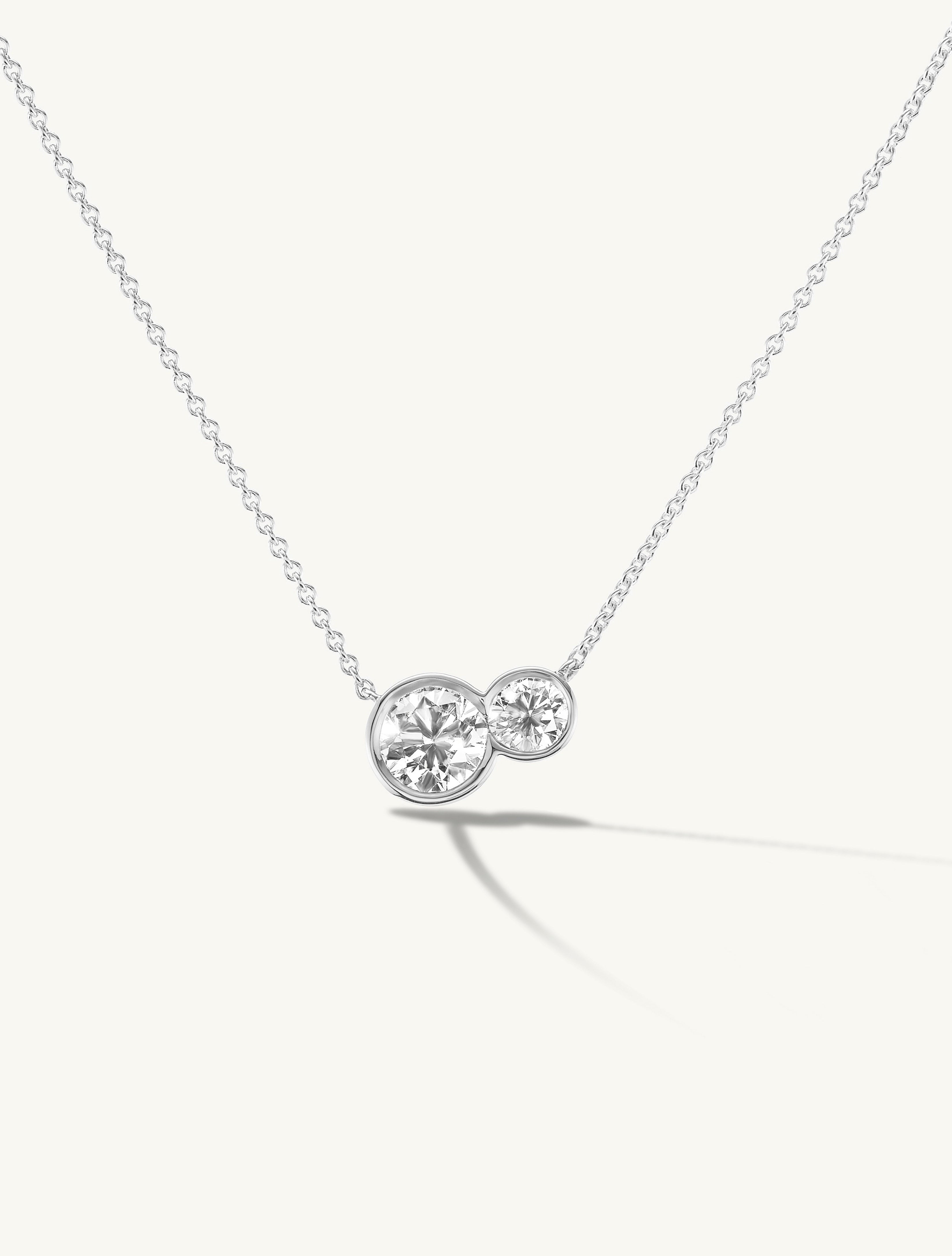 Duet Round Pendant