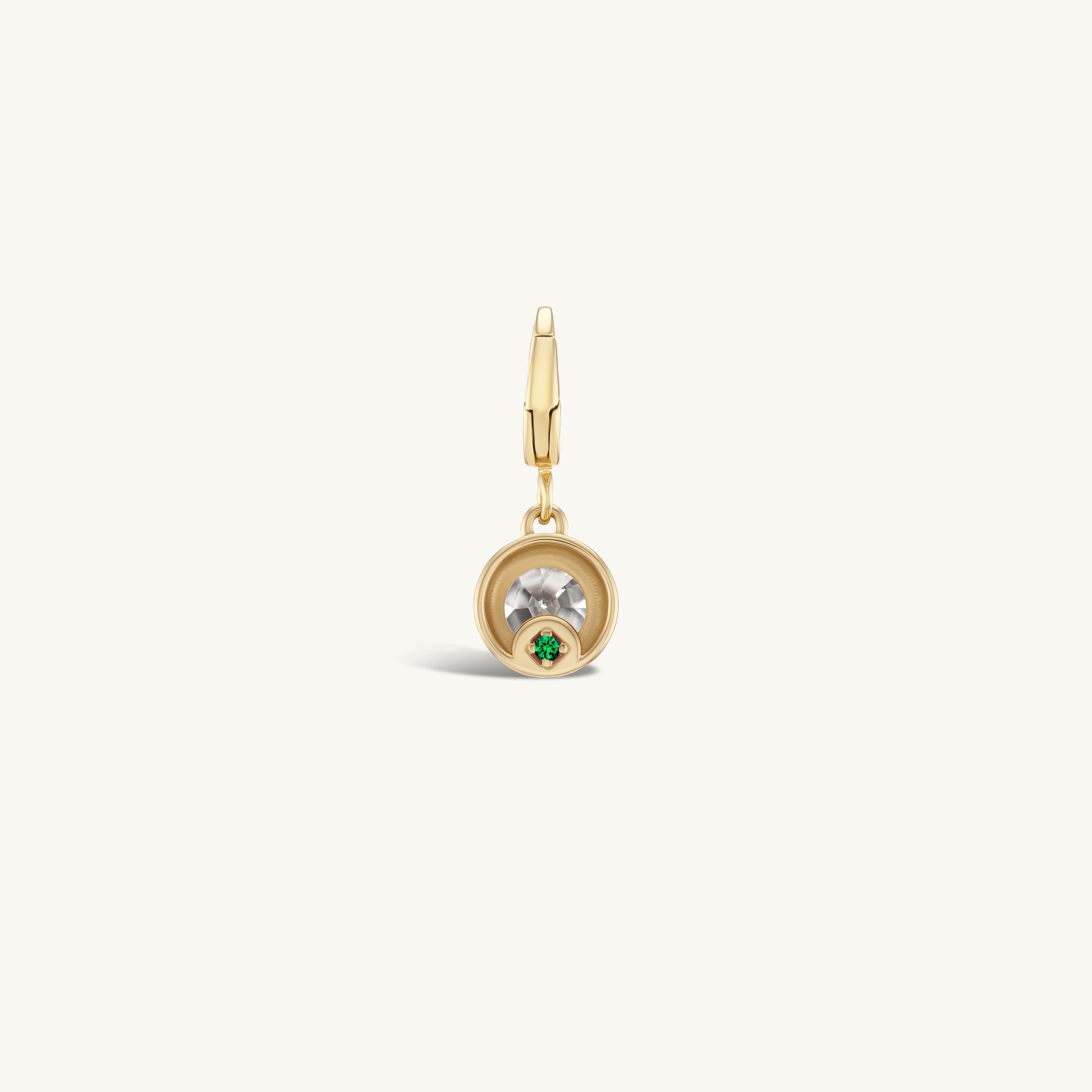 Round Bezel Charm